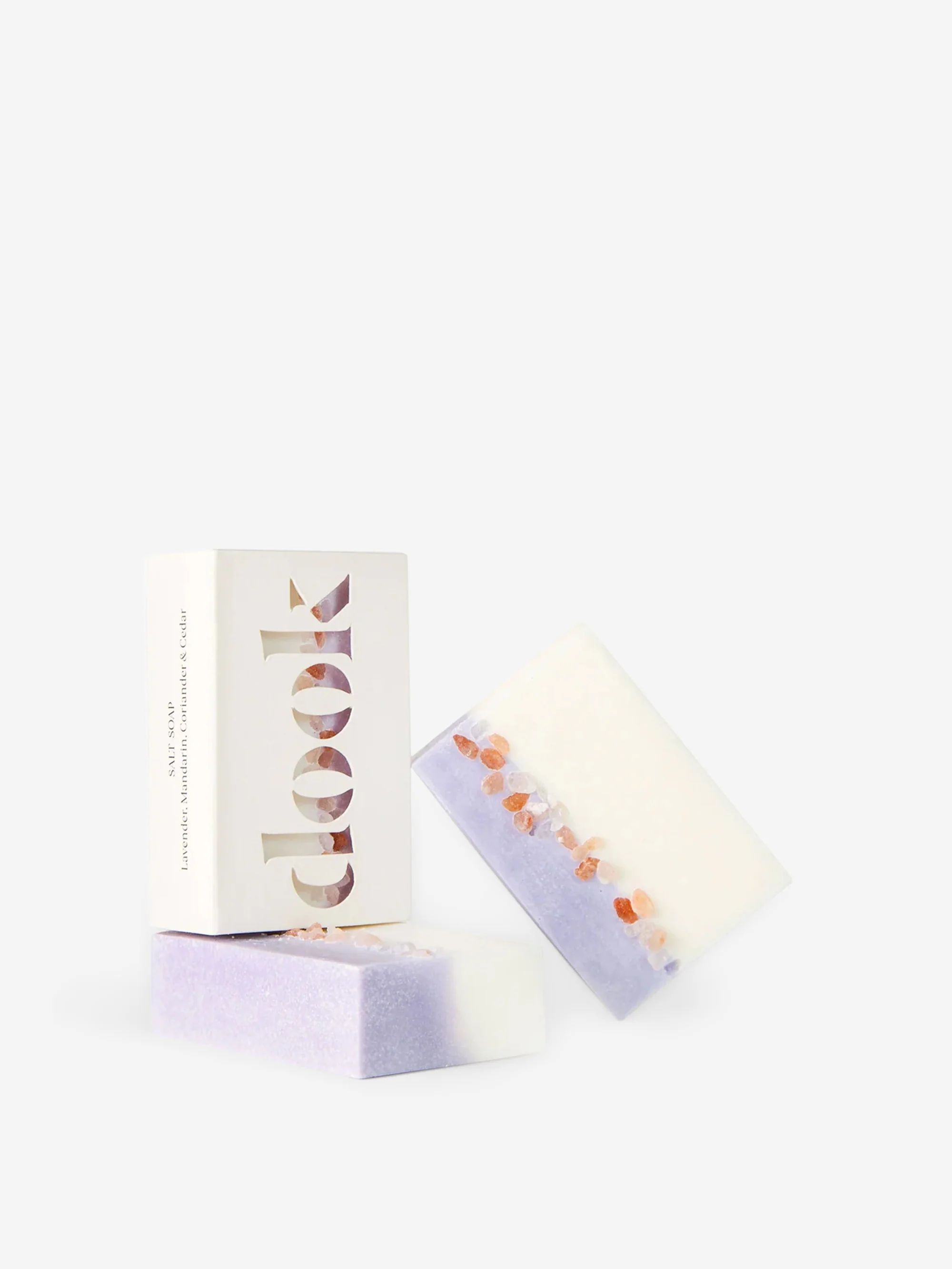DOOK Scottish Salt Soap - Lavender, Mandarin, Coriander & Cedar - Image 3