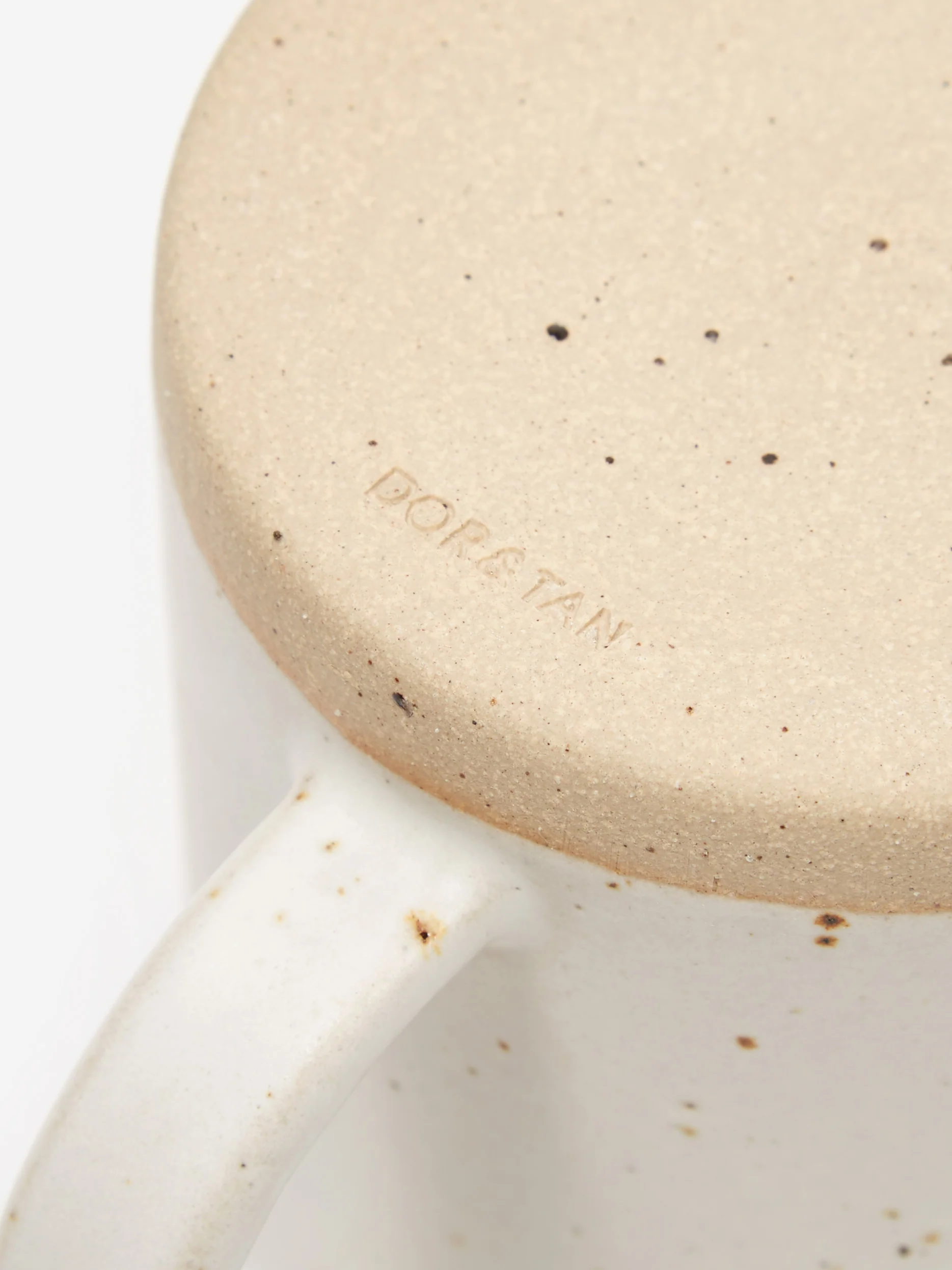 DOR & TAN Everyday Mug - Speckled White - Image 4