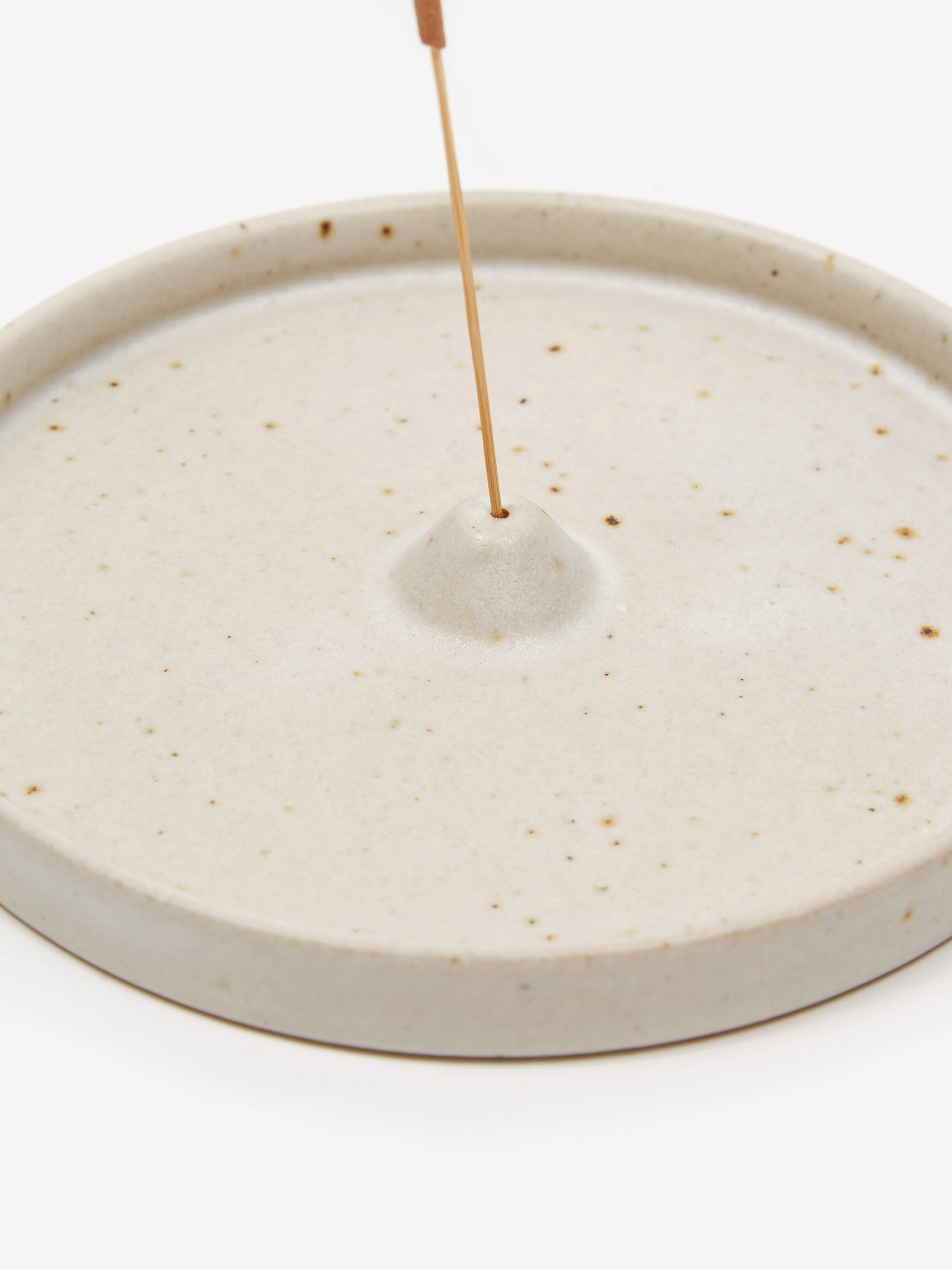DOR & TAN Incense Holder - Speckled White - Image 3