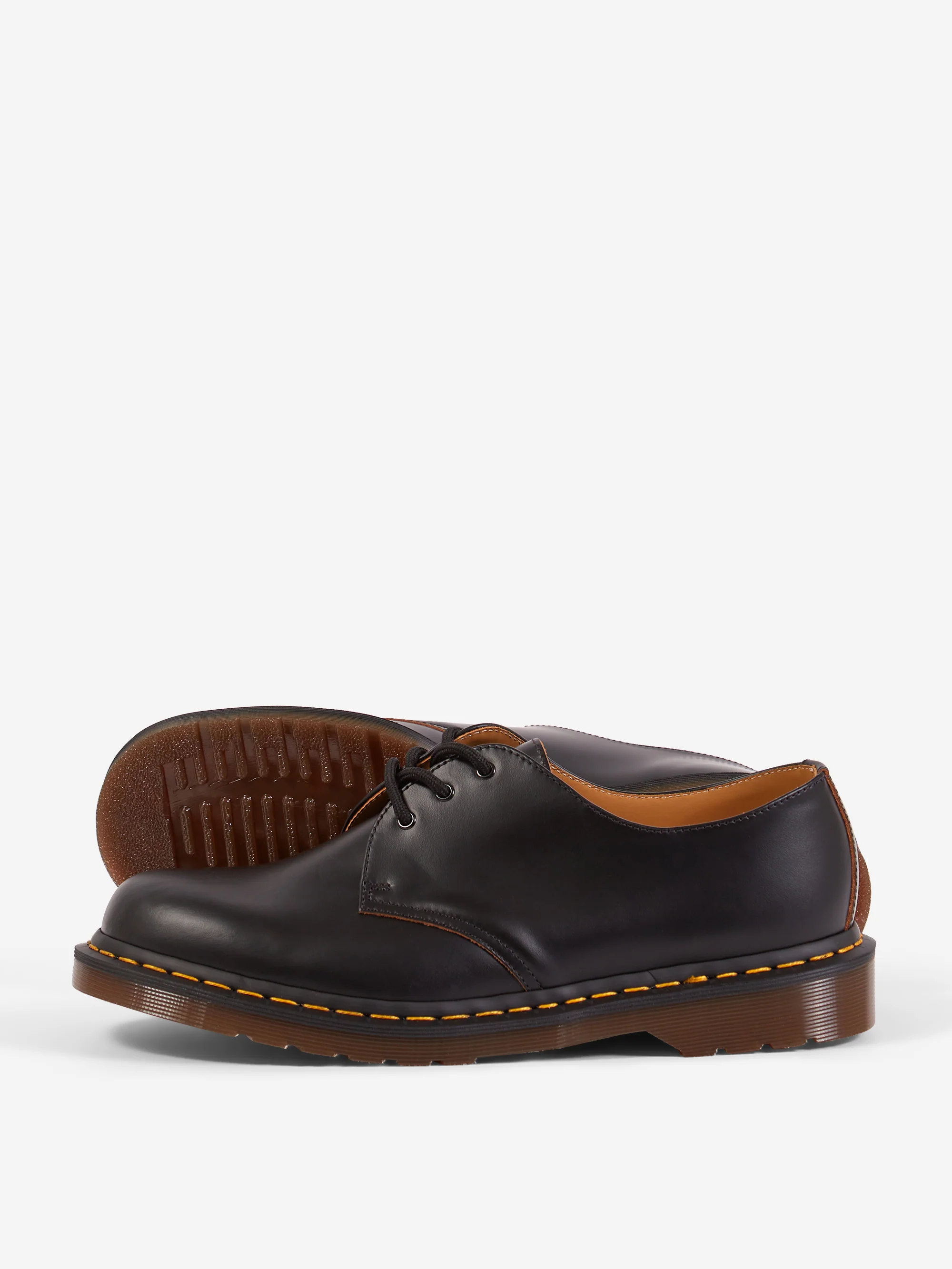 Dr Martens Vintage 1461 Eye Shoes  -  Black Quilon - Image 6
