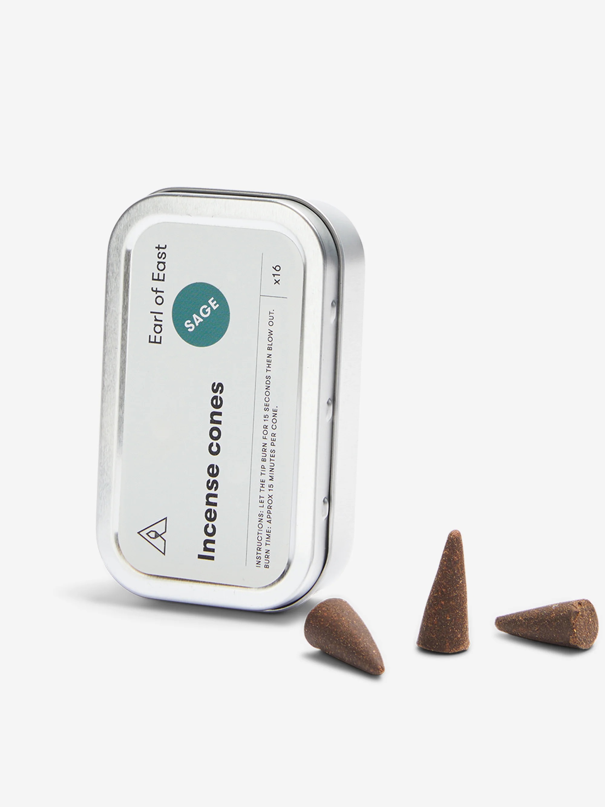 Earl of East Incense Cones - Sage