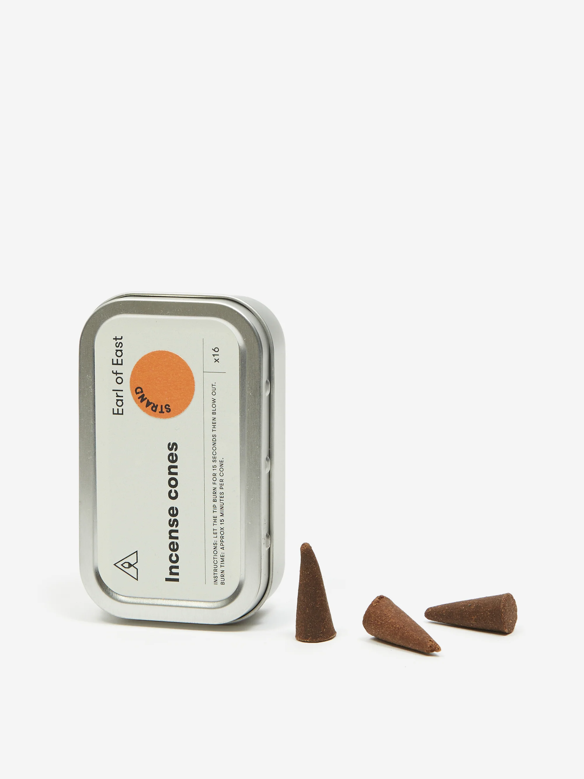Earl of East Incense Cones - Strand