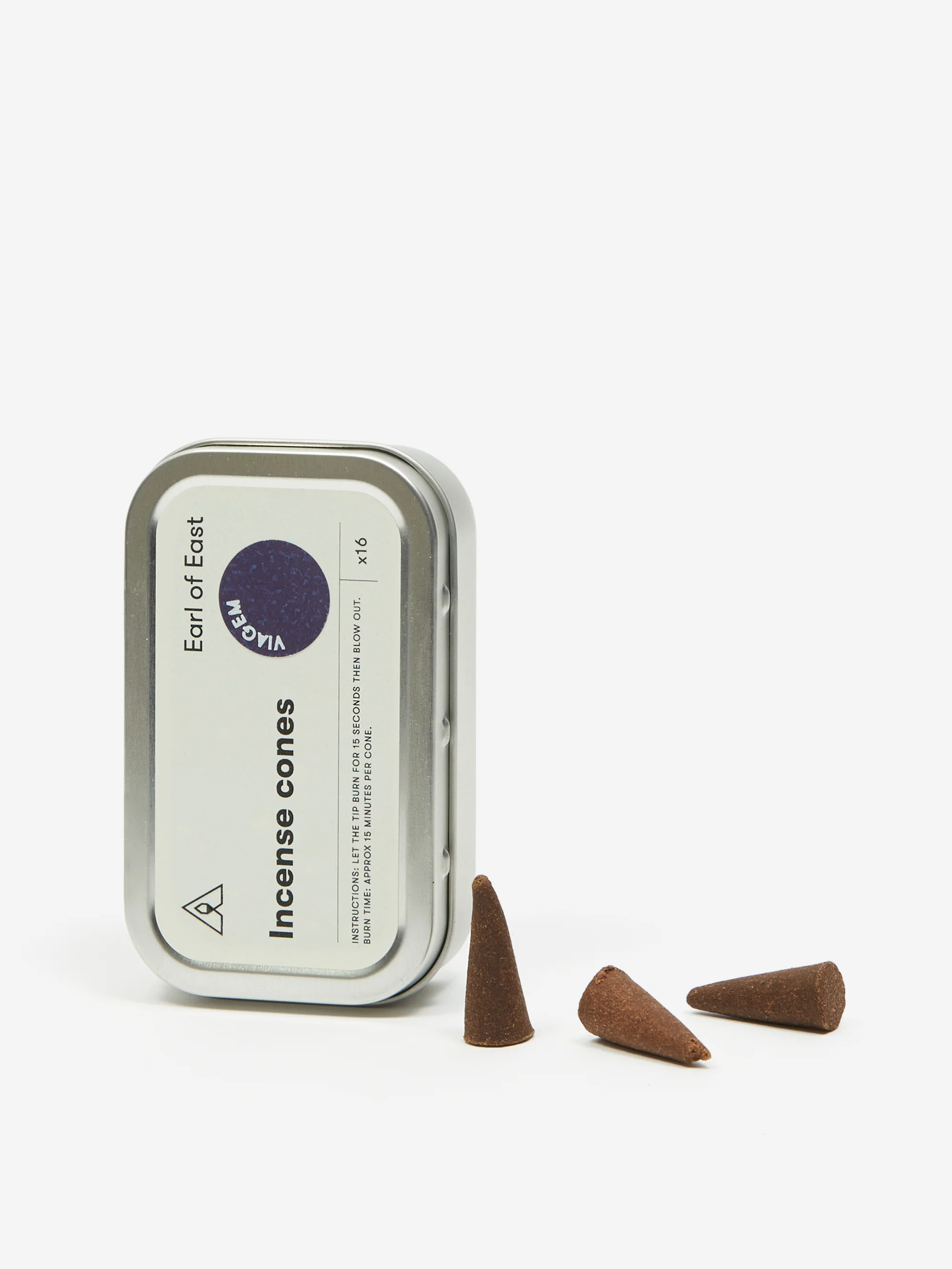 Earl of East Incense Cones - Viagem