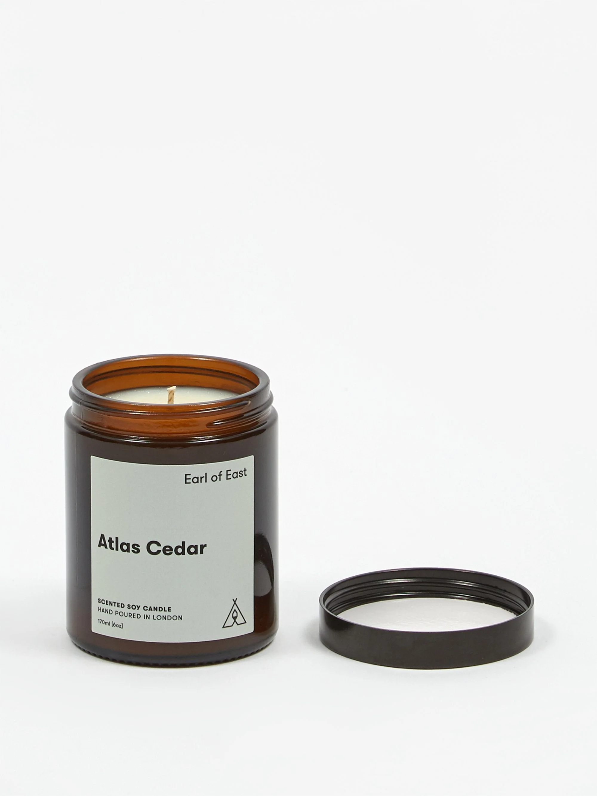 Earl of East Soy Wax Mid-Size Candle - Atlas Cedar