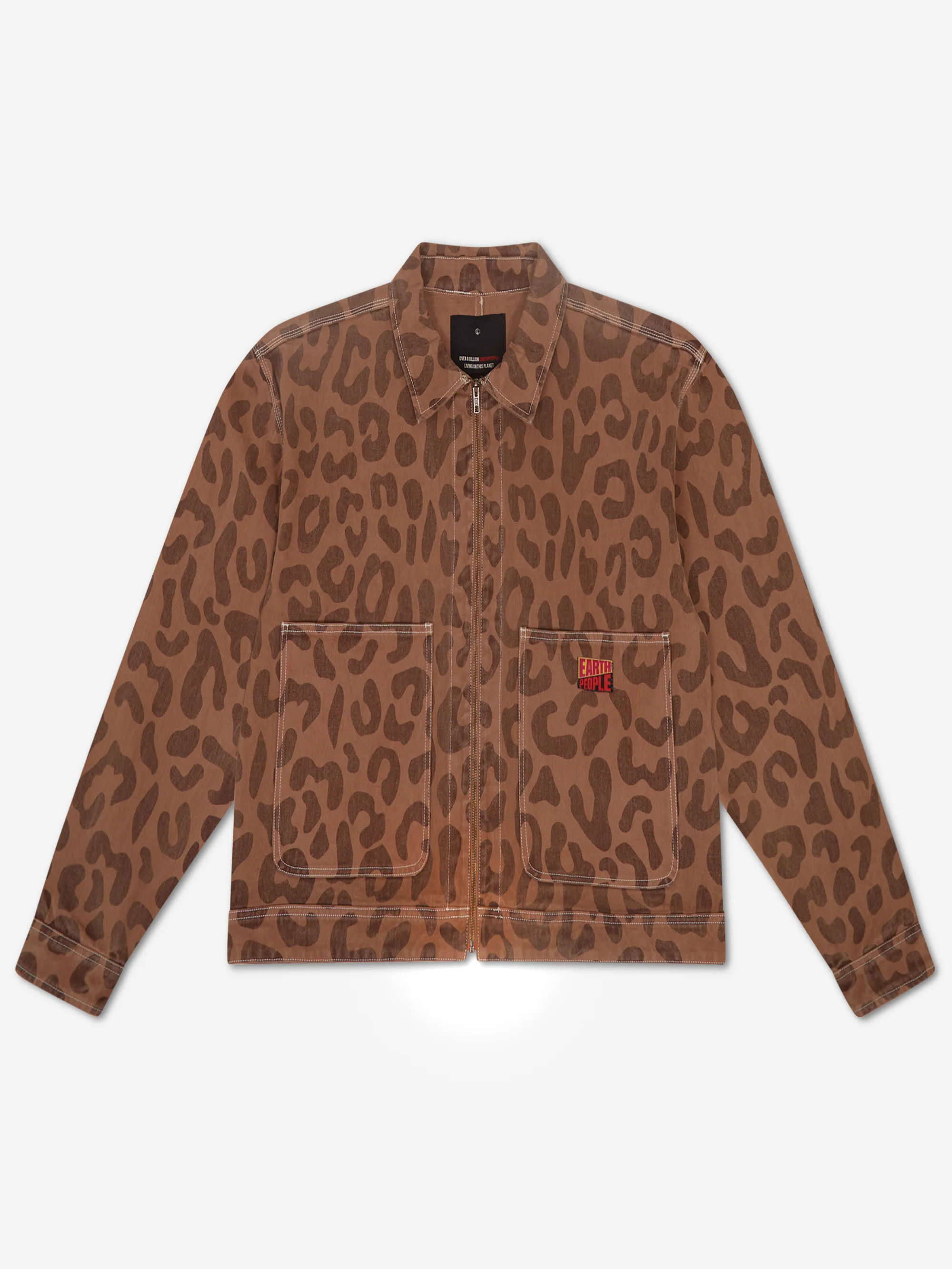 Earth People Worker Jacket - Leopard