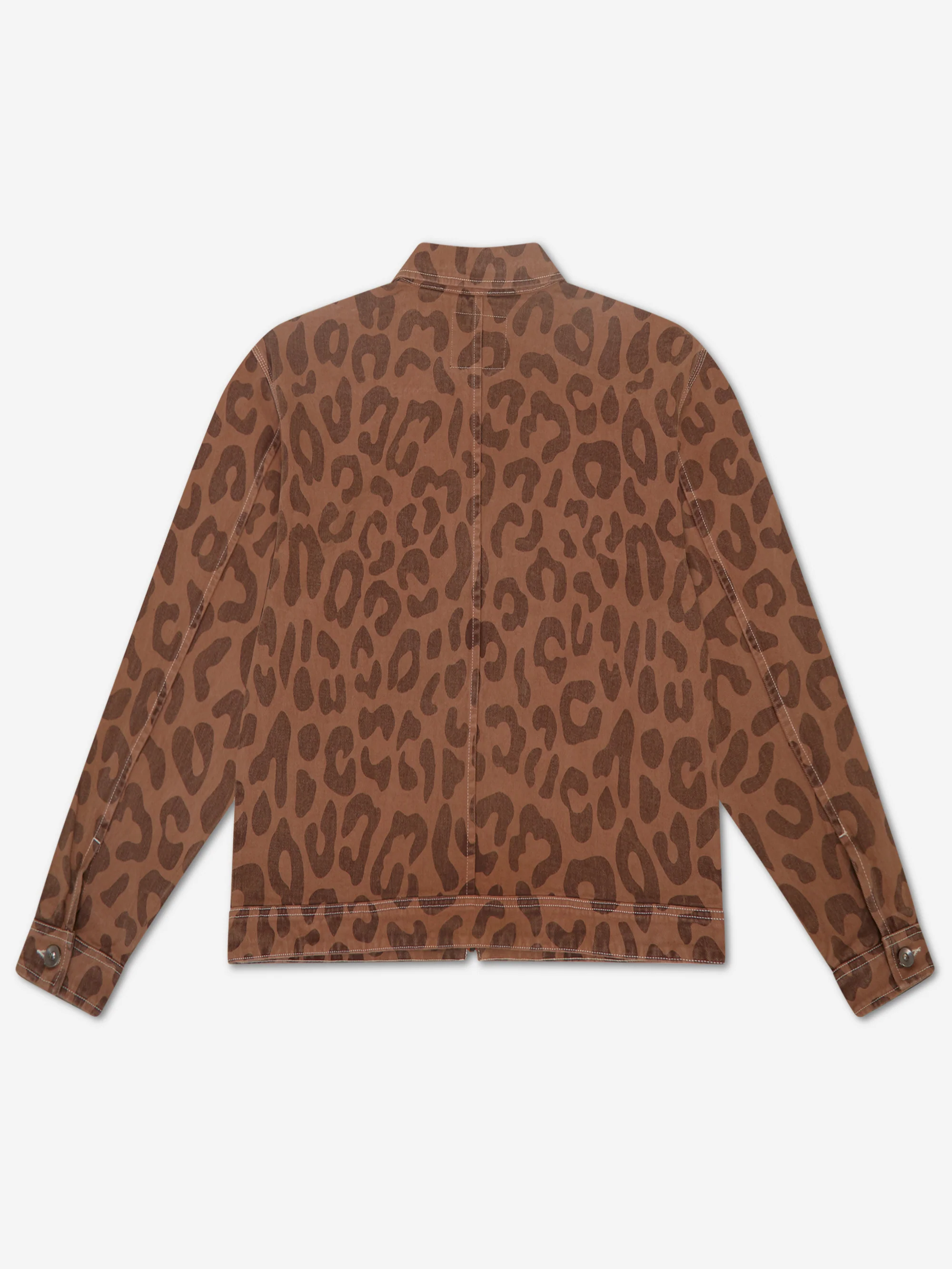 Earth People Worker Jacket - Leopard - Image 3