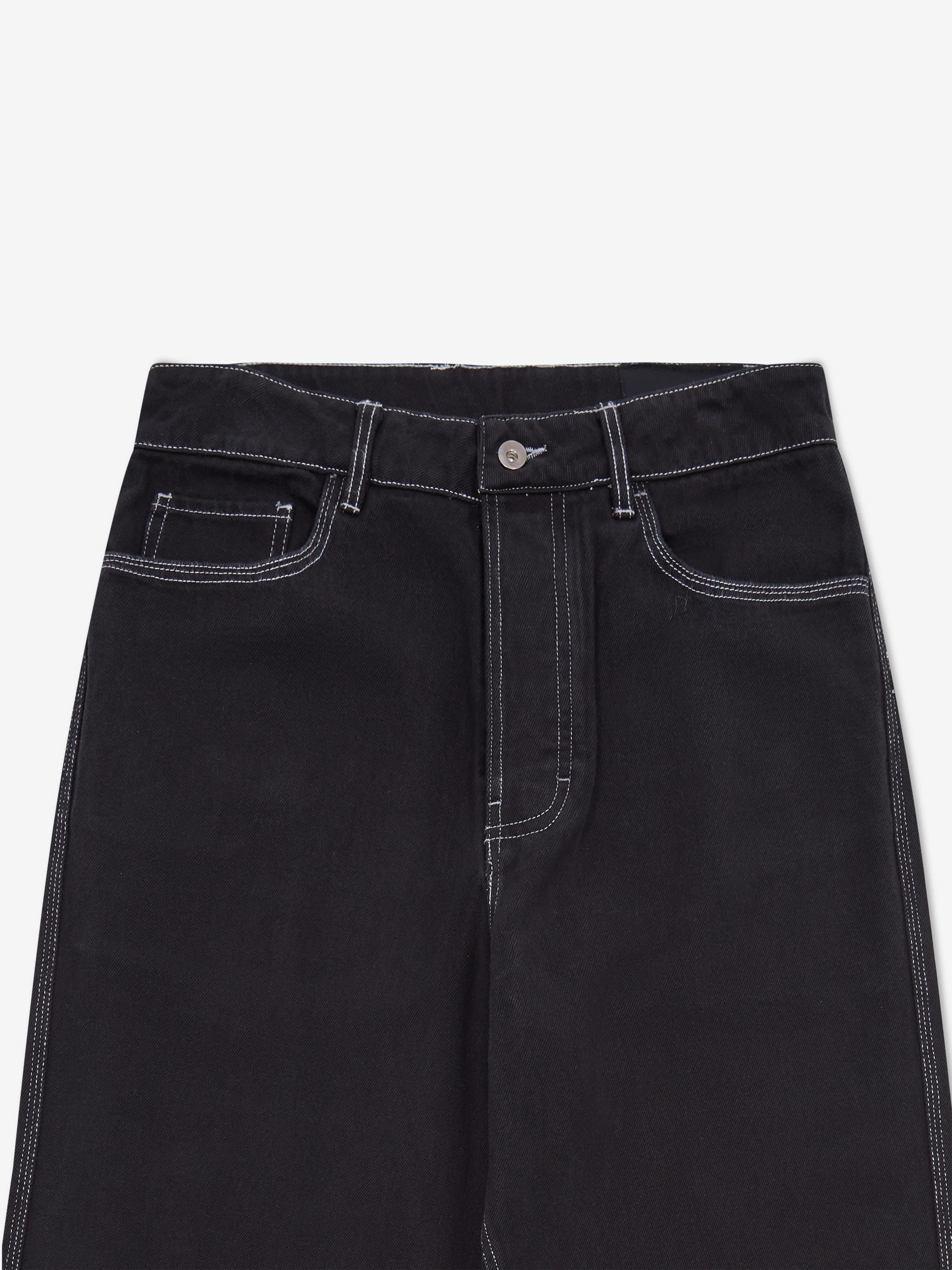 Earth People Worker Trousers - Black - Image 2