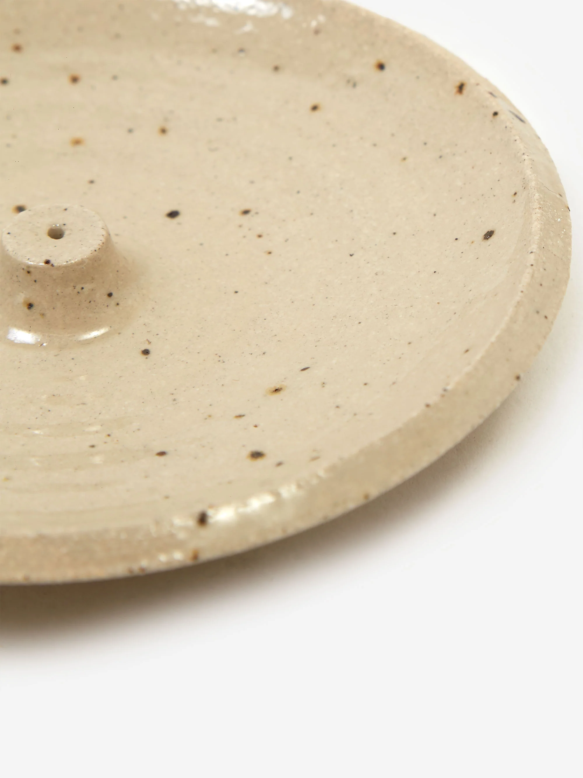 Eleanor Torbati Ceramics Stoneware Ceramic Incense Holder - Speckled - Image 2