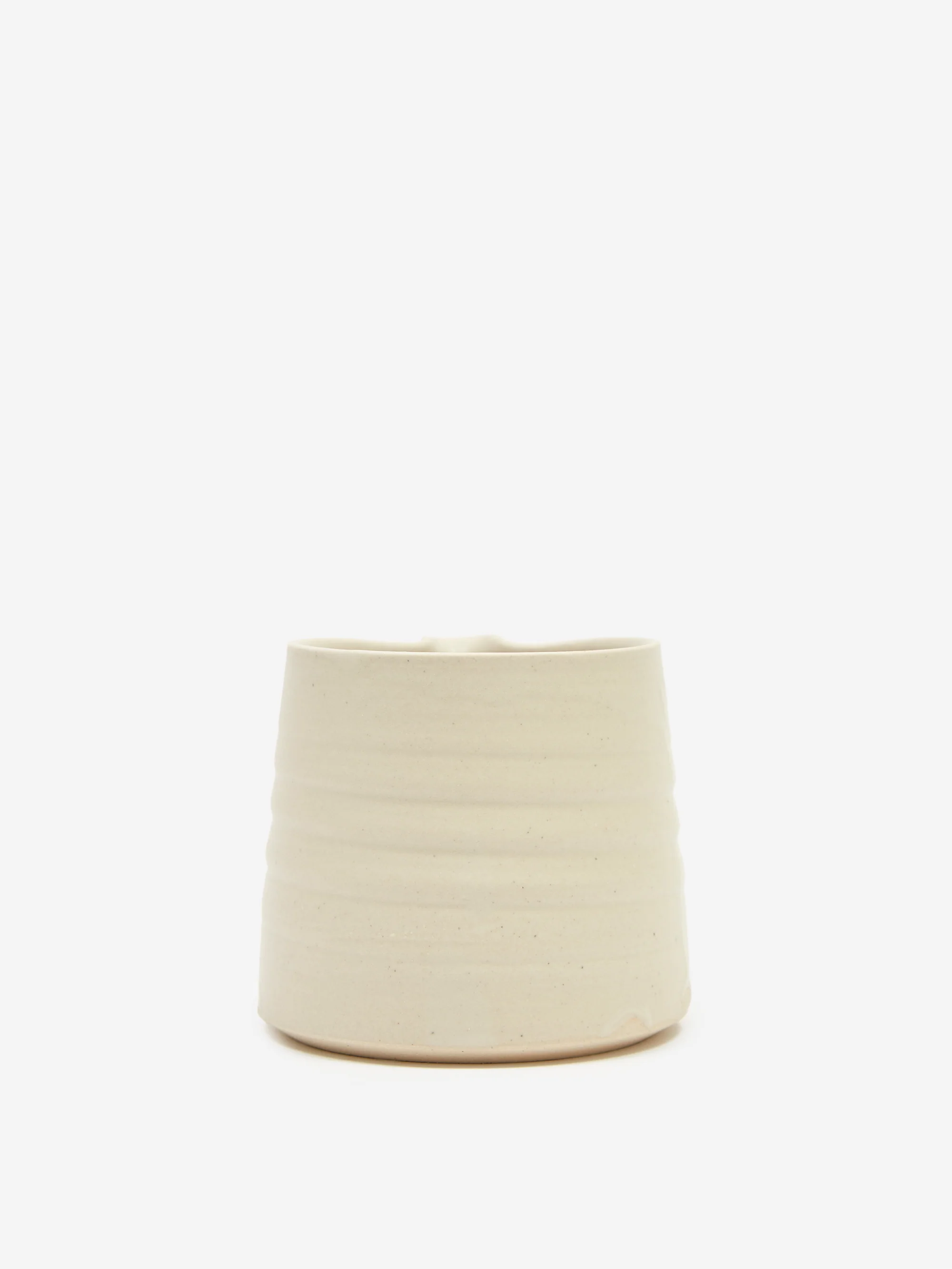 Eleanor Torbati Ceramics  Stoneware Ceramic Milk Jug - Matt White - Image 3