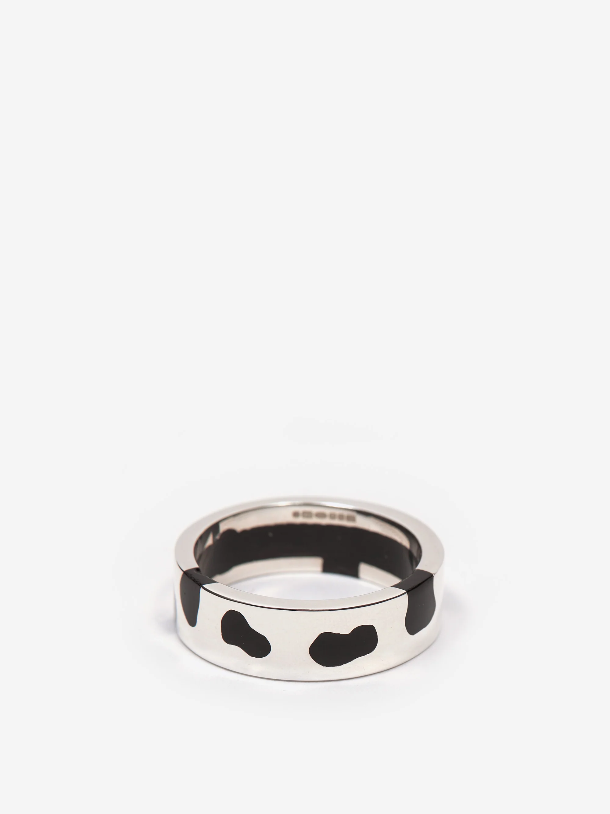 Ellie Mercer Band Ring - Black