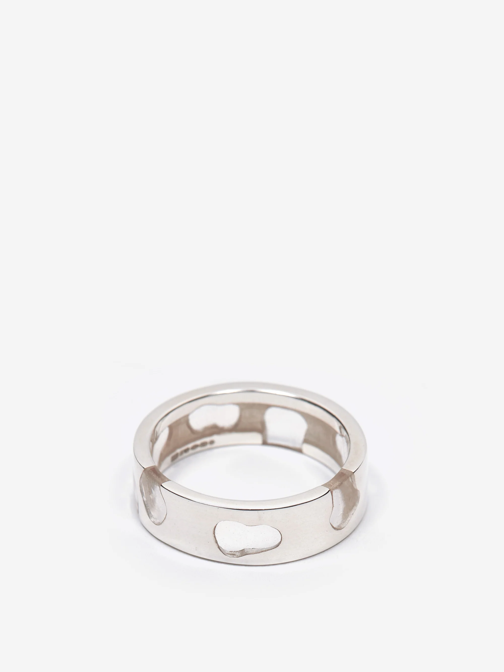Ellie Mercer Band Ring - Clear - Image 6