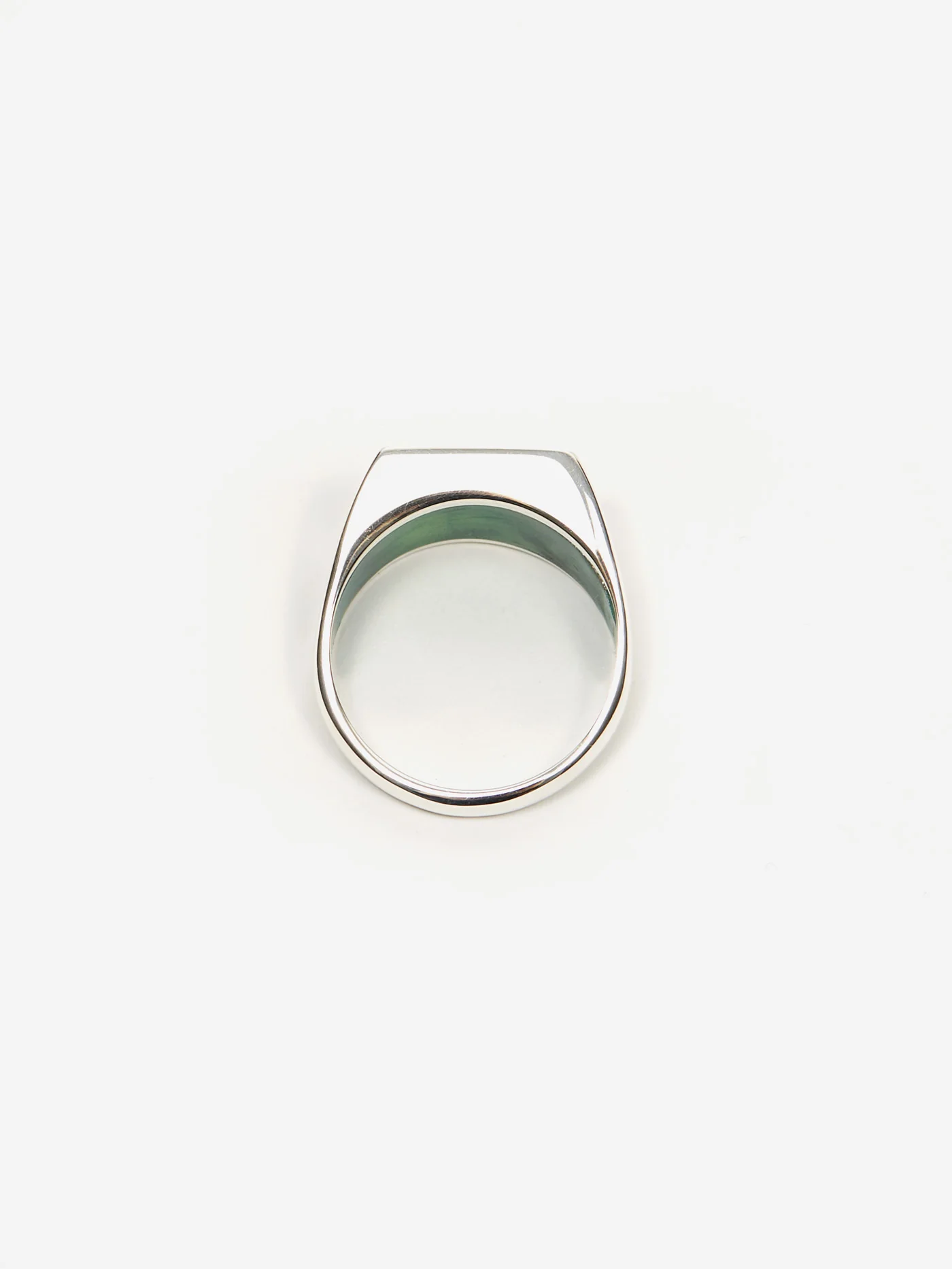 Ellie Mercer Three Circles Ring - Green - Image 5