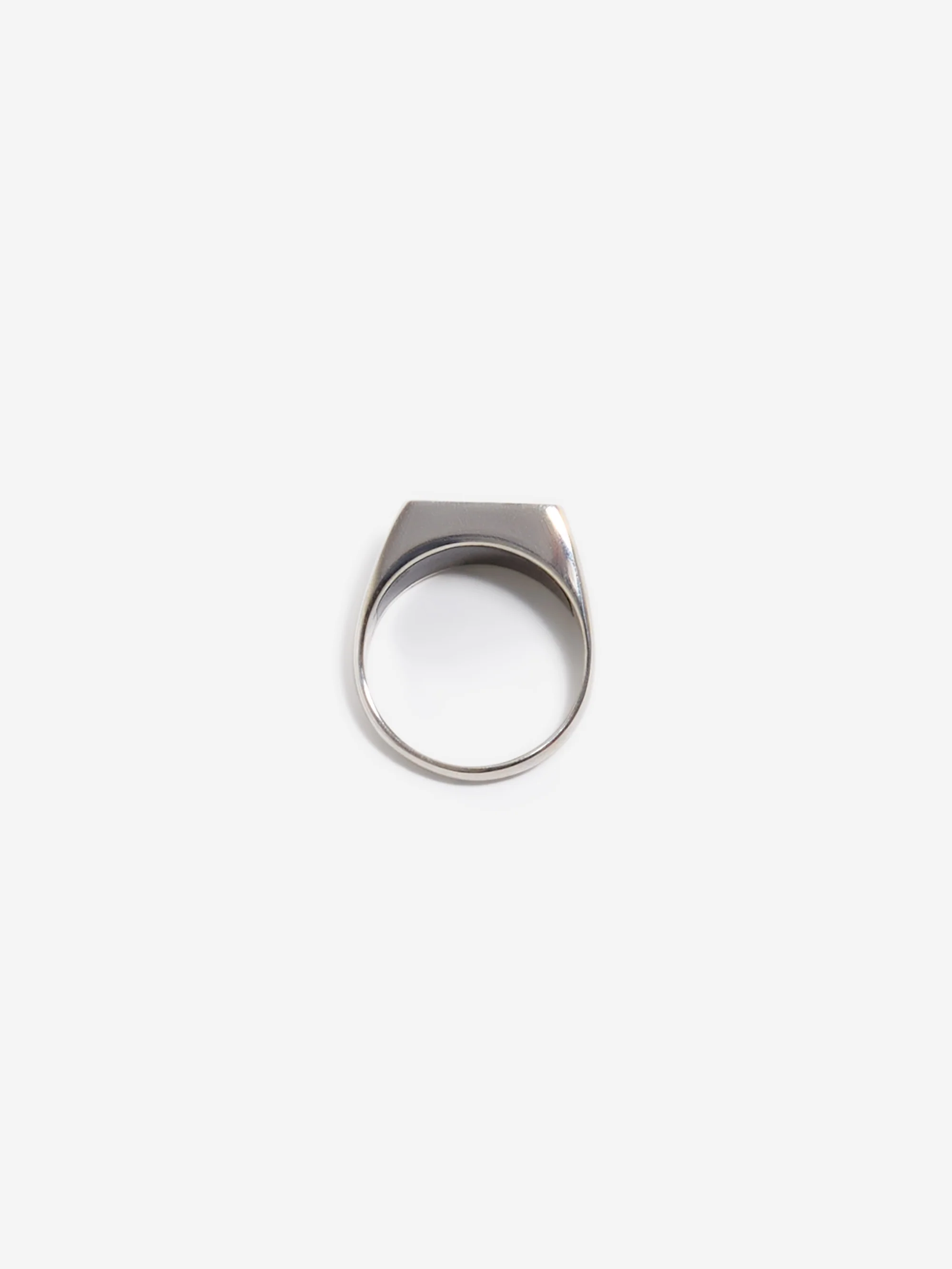 Ellie Mercer Two Piece Signet Ring - Black - Image 4