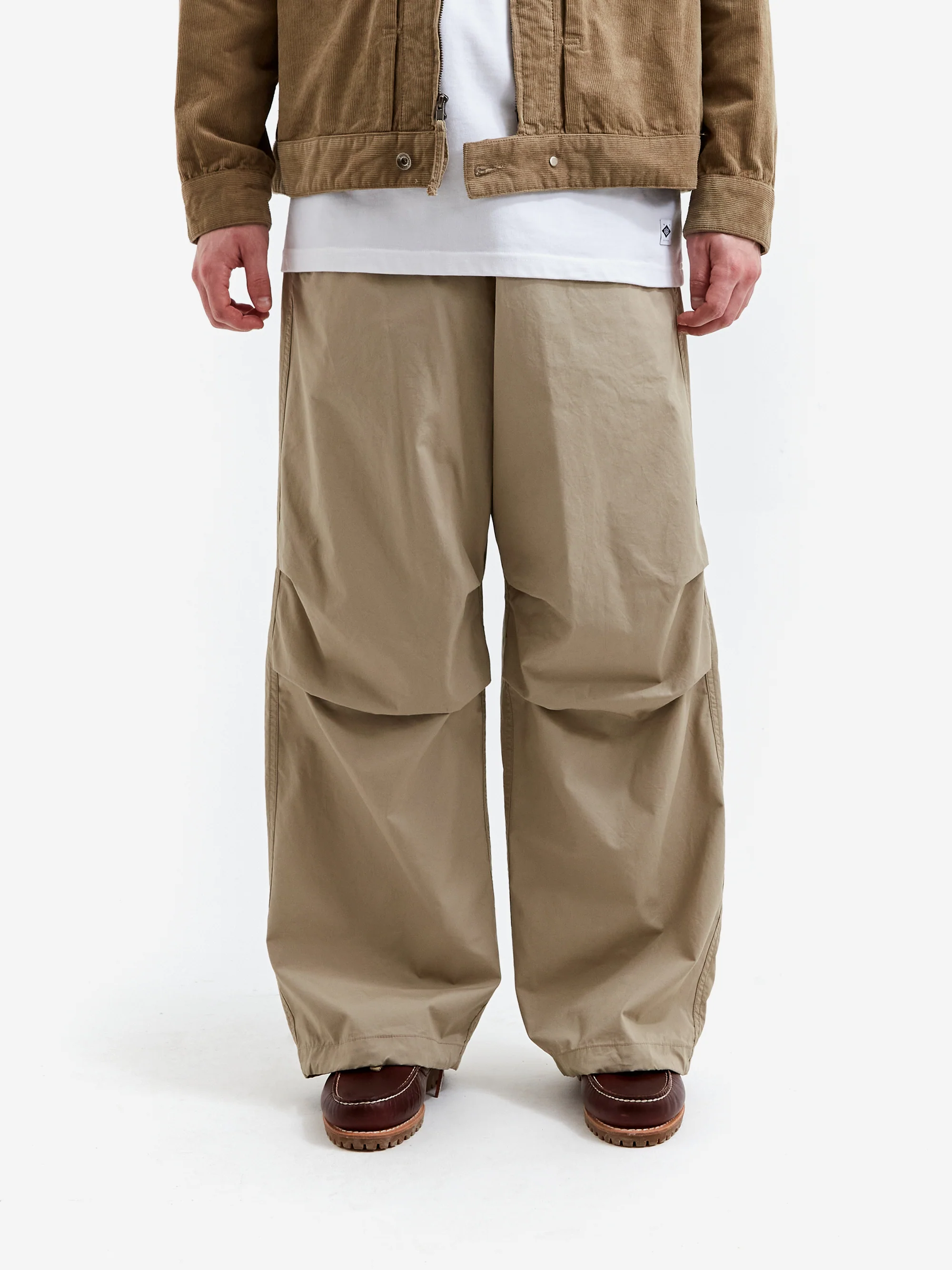 Engineered Garments Over Pant - Khaki Cotton Duracloth - Image 2