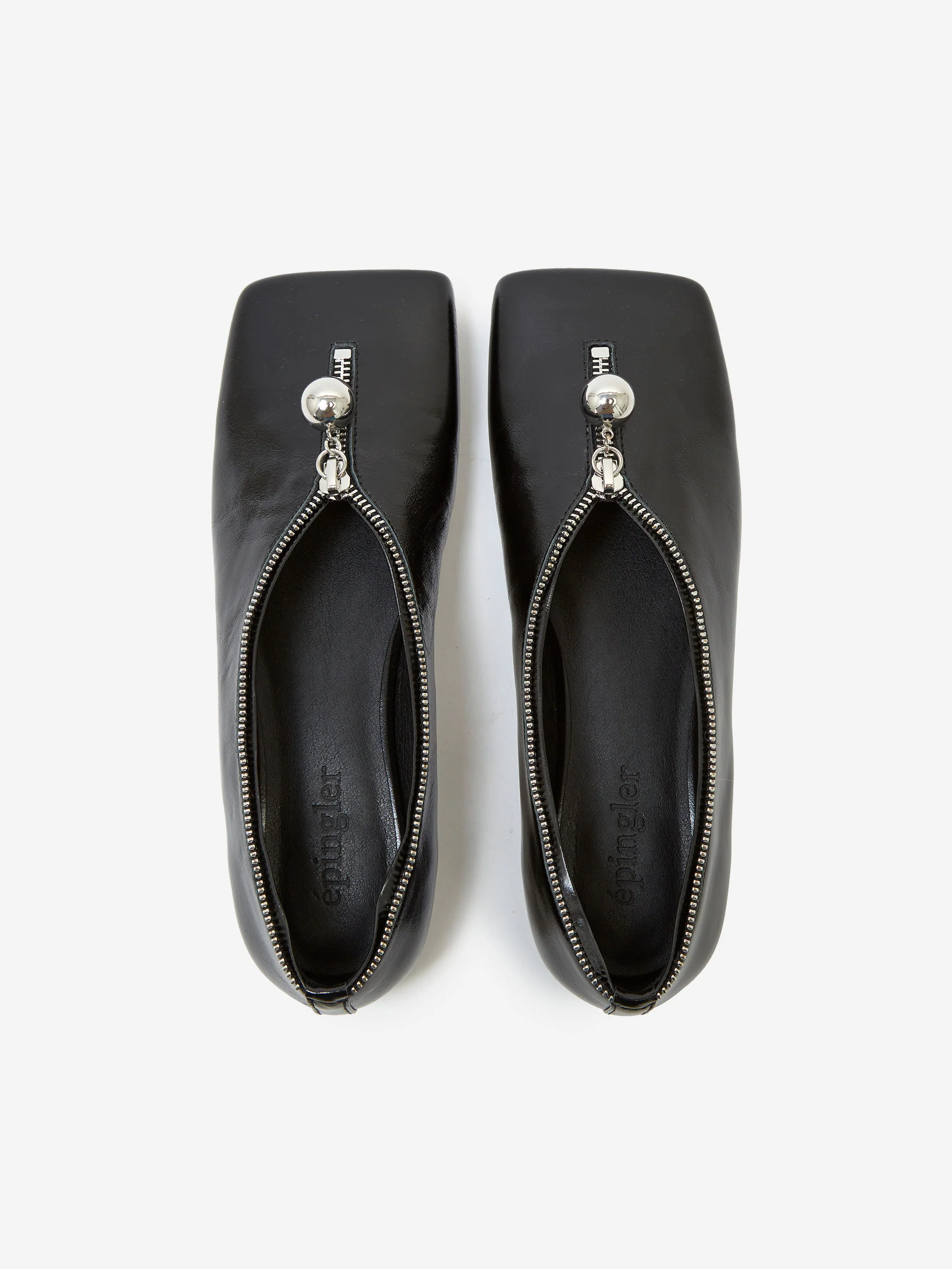 Epingler Silver Ball Toe Flat - Black - Image 5