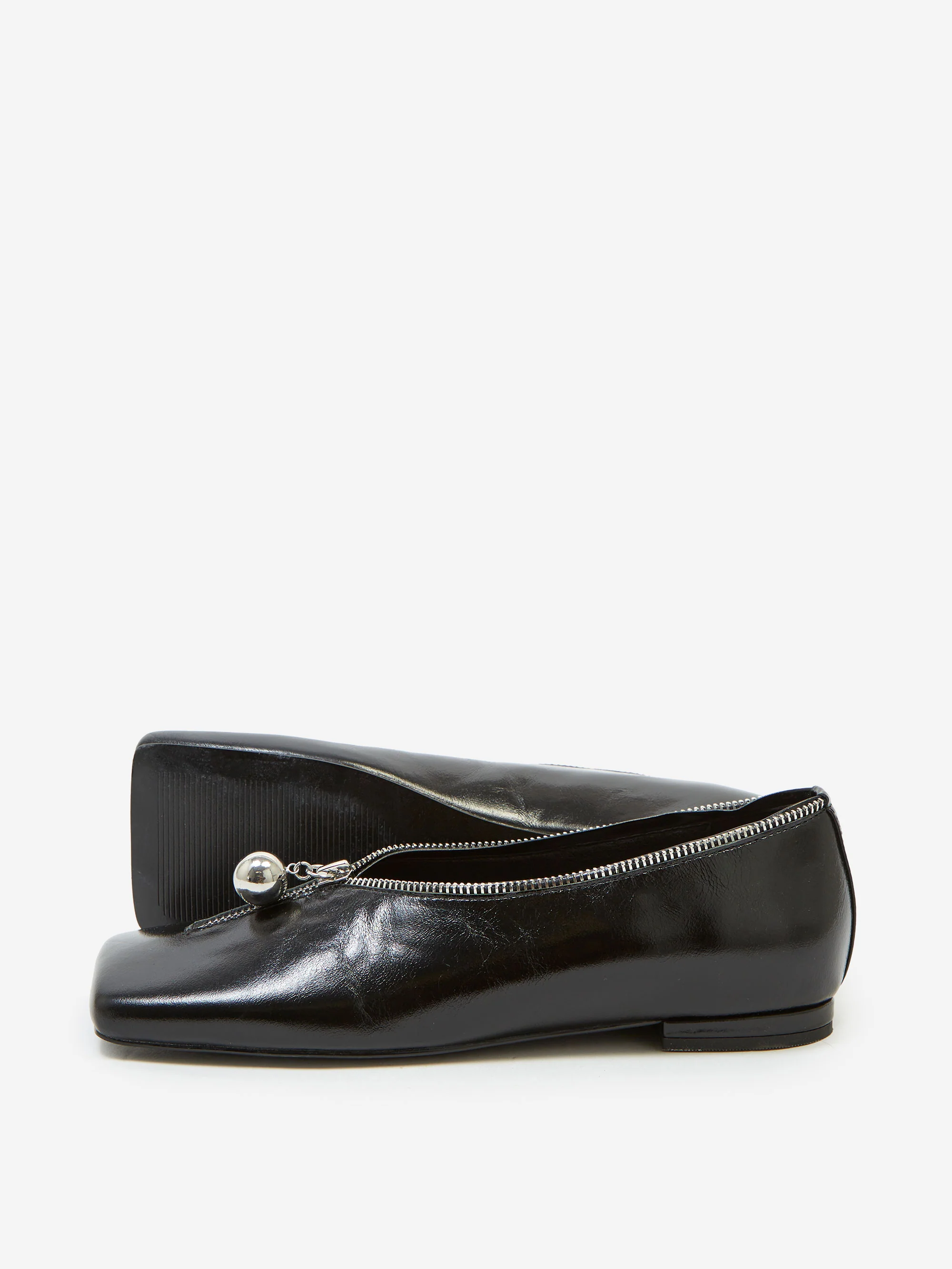 Epingler Silver Ball Toe Flat - Black - Image 7