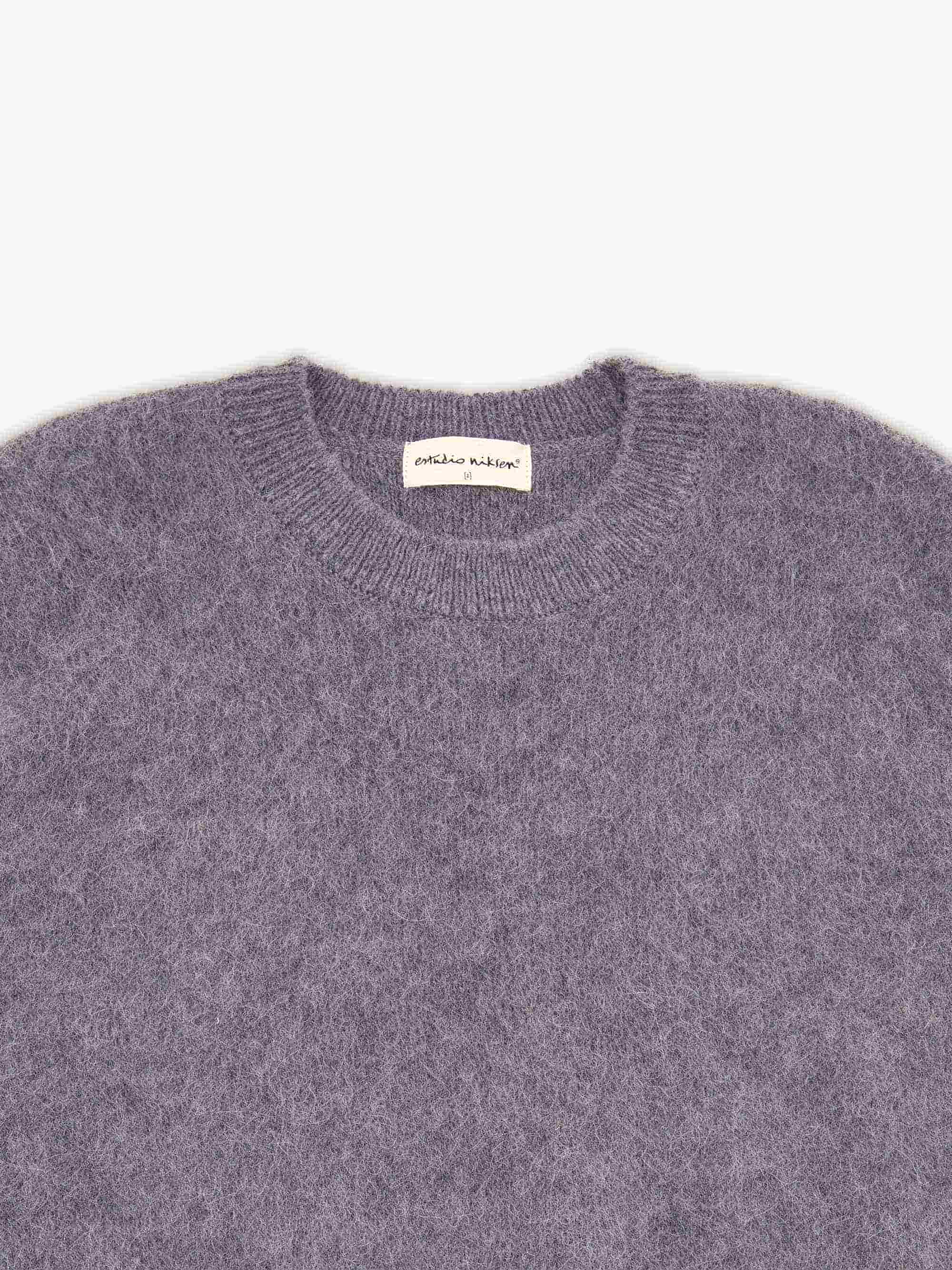 Estudio Niksen Alpaca Knit Vest - Grey - Image 3