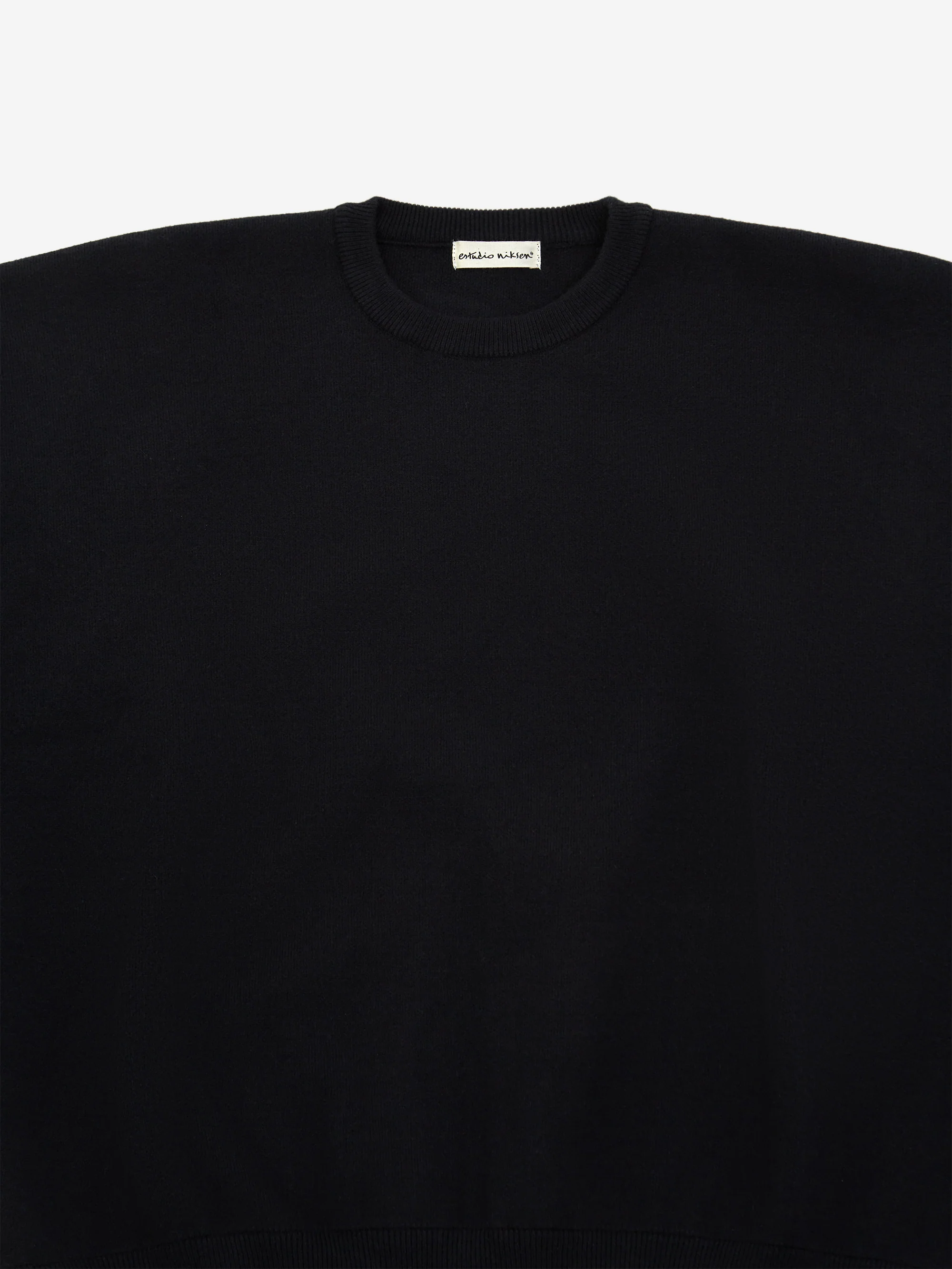 Estudio Niksen Balloon Heavy Sweater - Black - Image 2