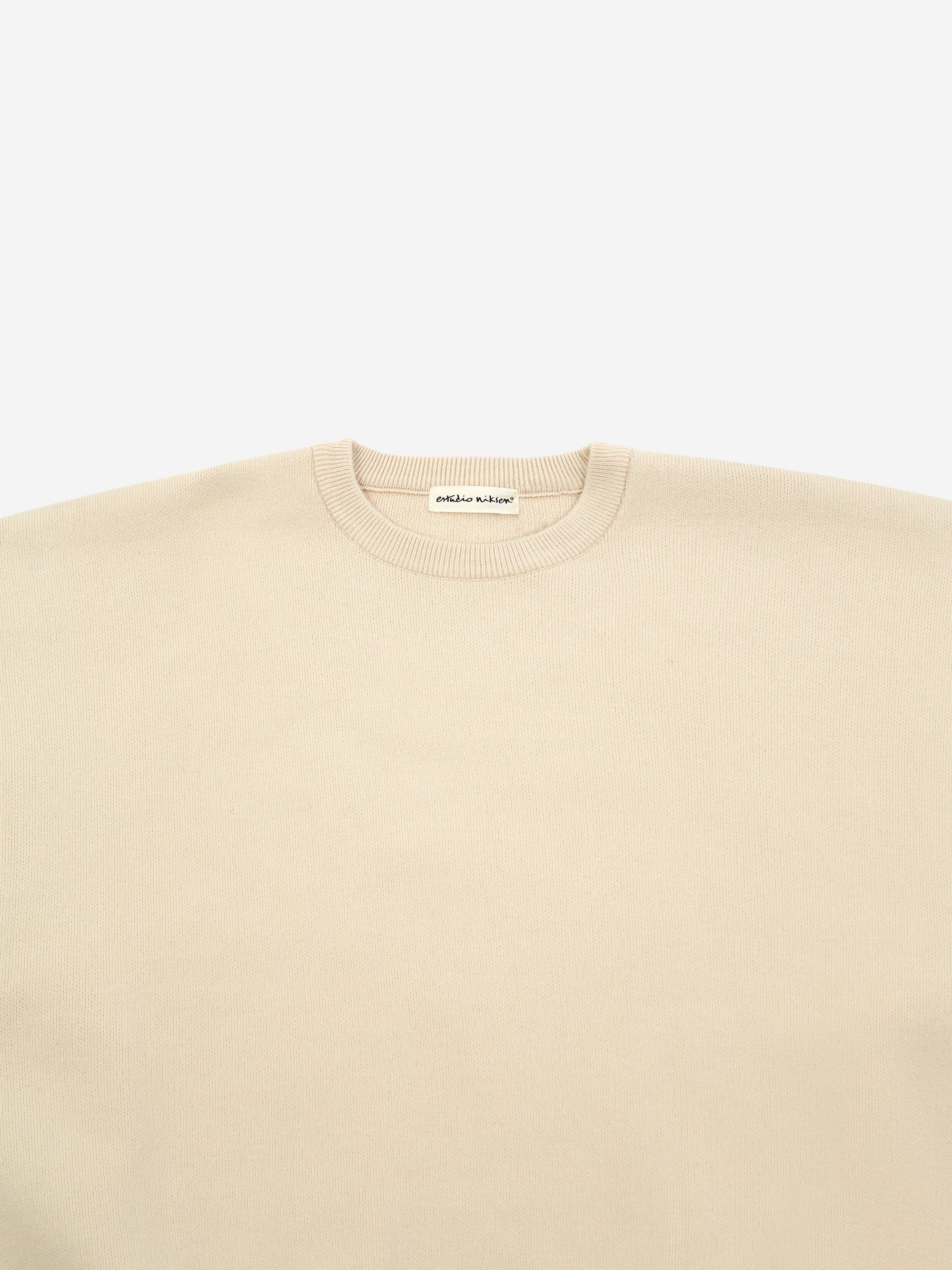 Estudio Niksen Balloon Heavy Sweater - Ivory - Image 2