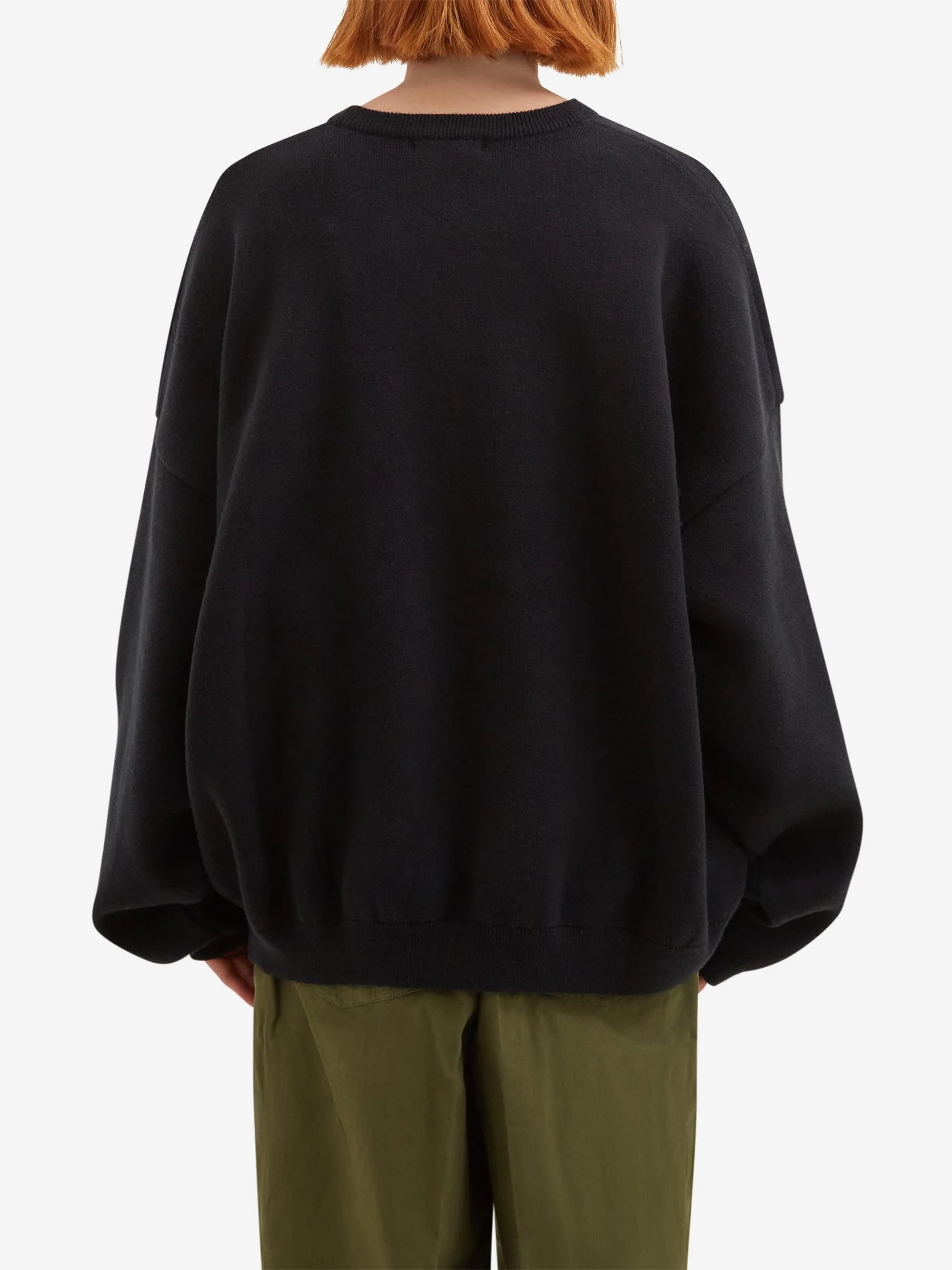 Estudio Niksen Balloon Heavy Sweater W - Black - Image 3