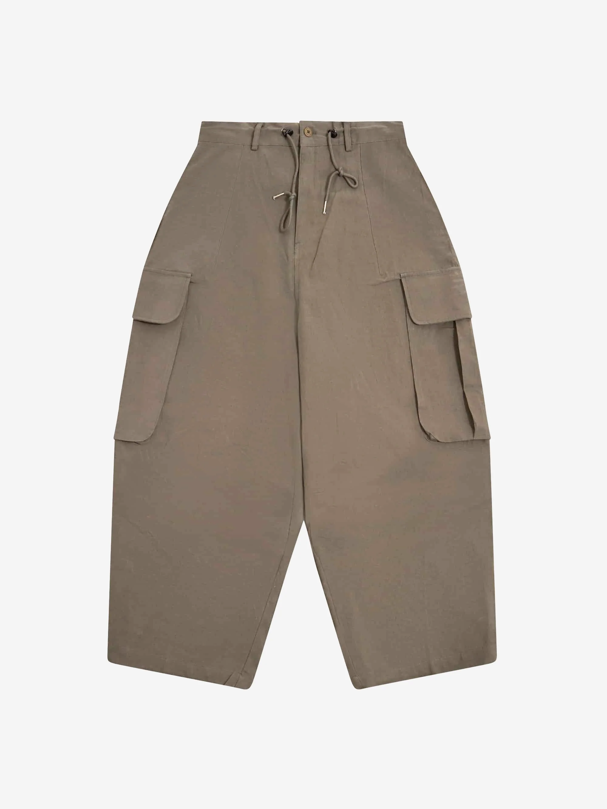 Estudio Niksen Big-pocket Cargo Pants - Khaki