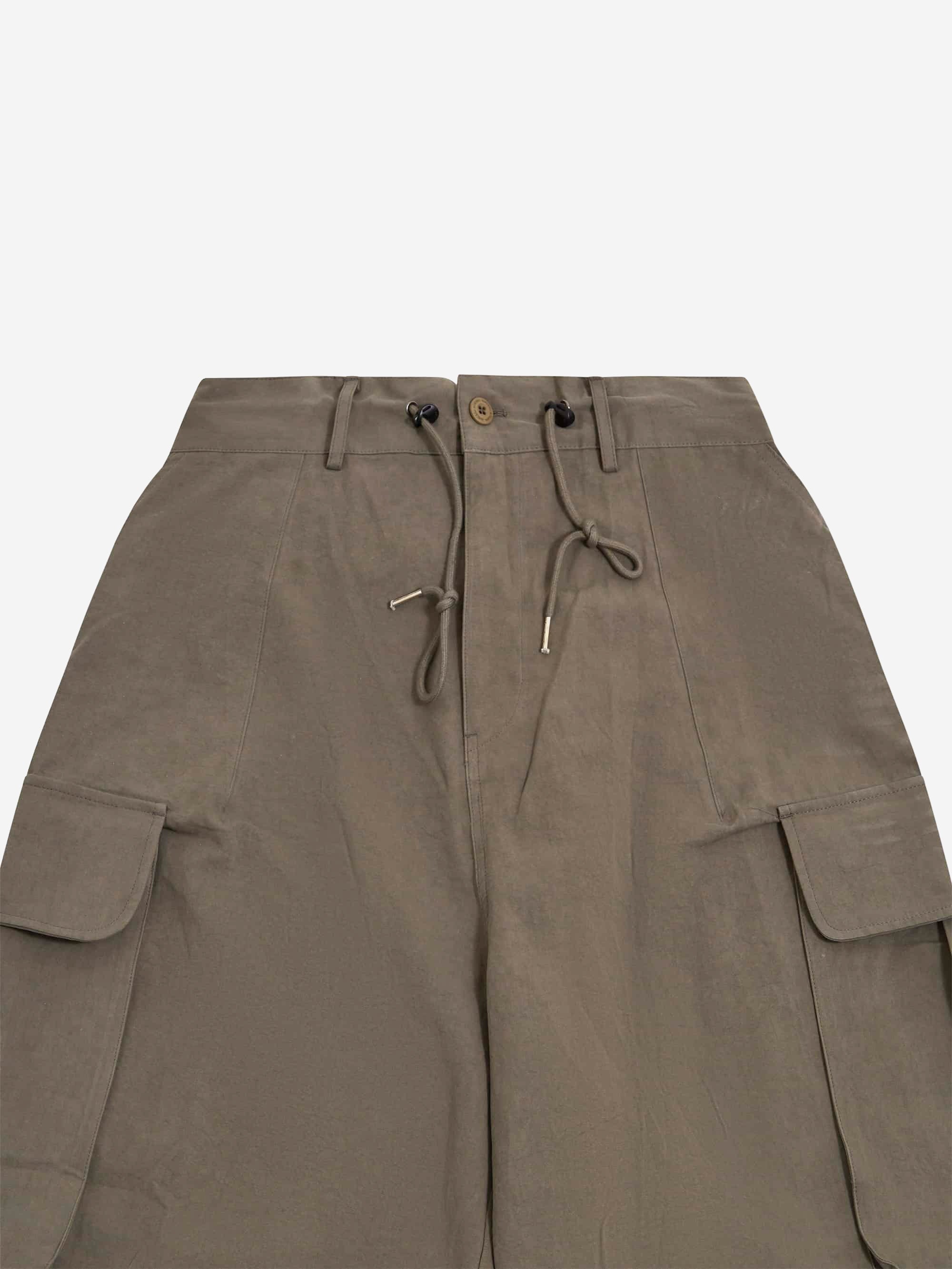 Estudio Niksen Big-pocket Cargo Pants - Khaki - Image 3