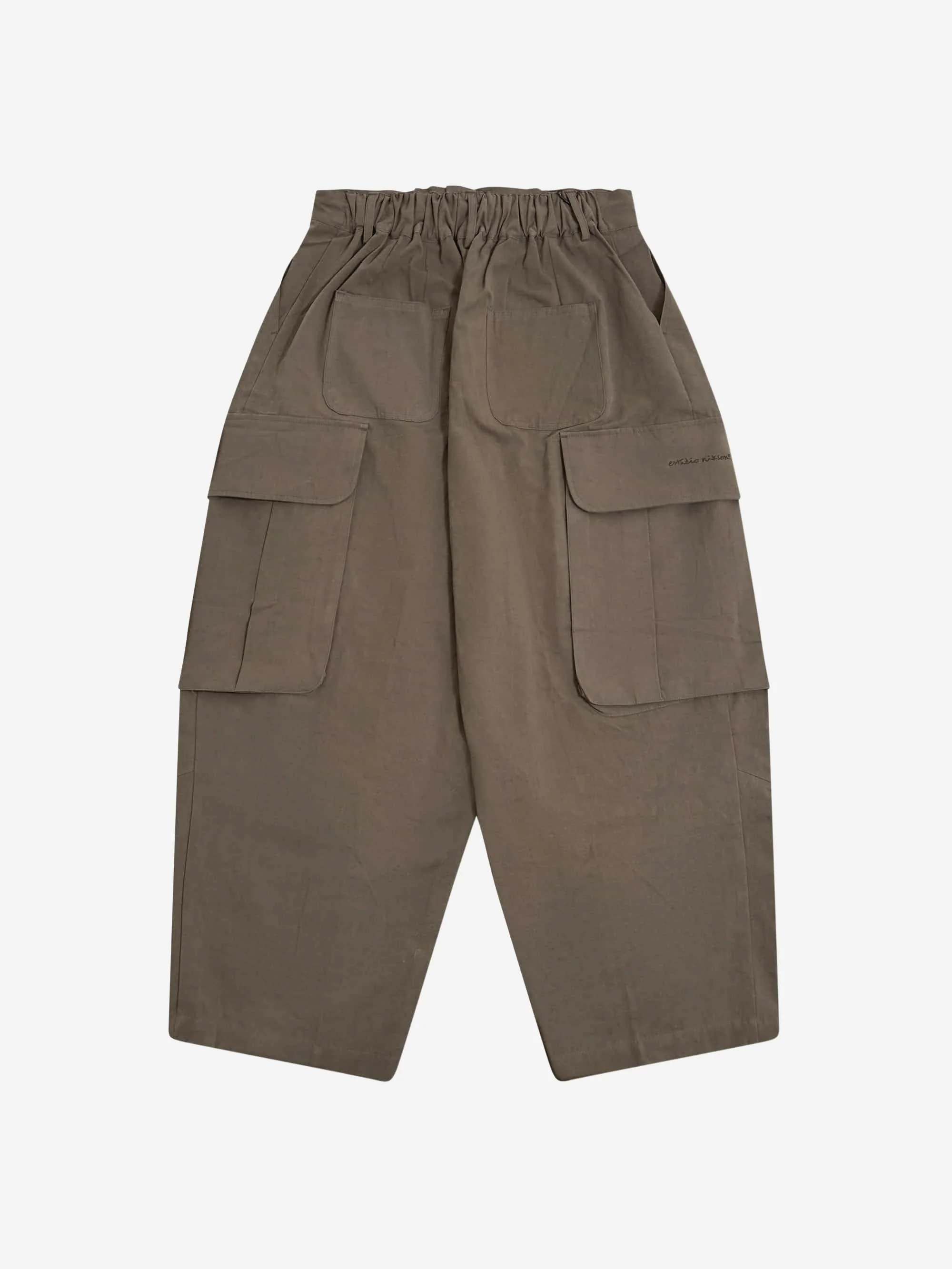 Estudio Niksen Big-pocket Cargo Pants - Khaki - Image 4