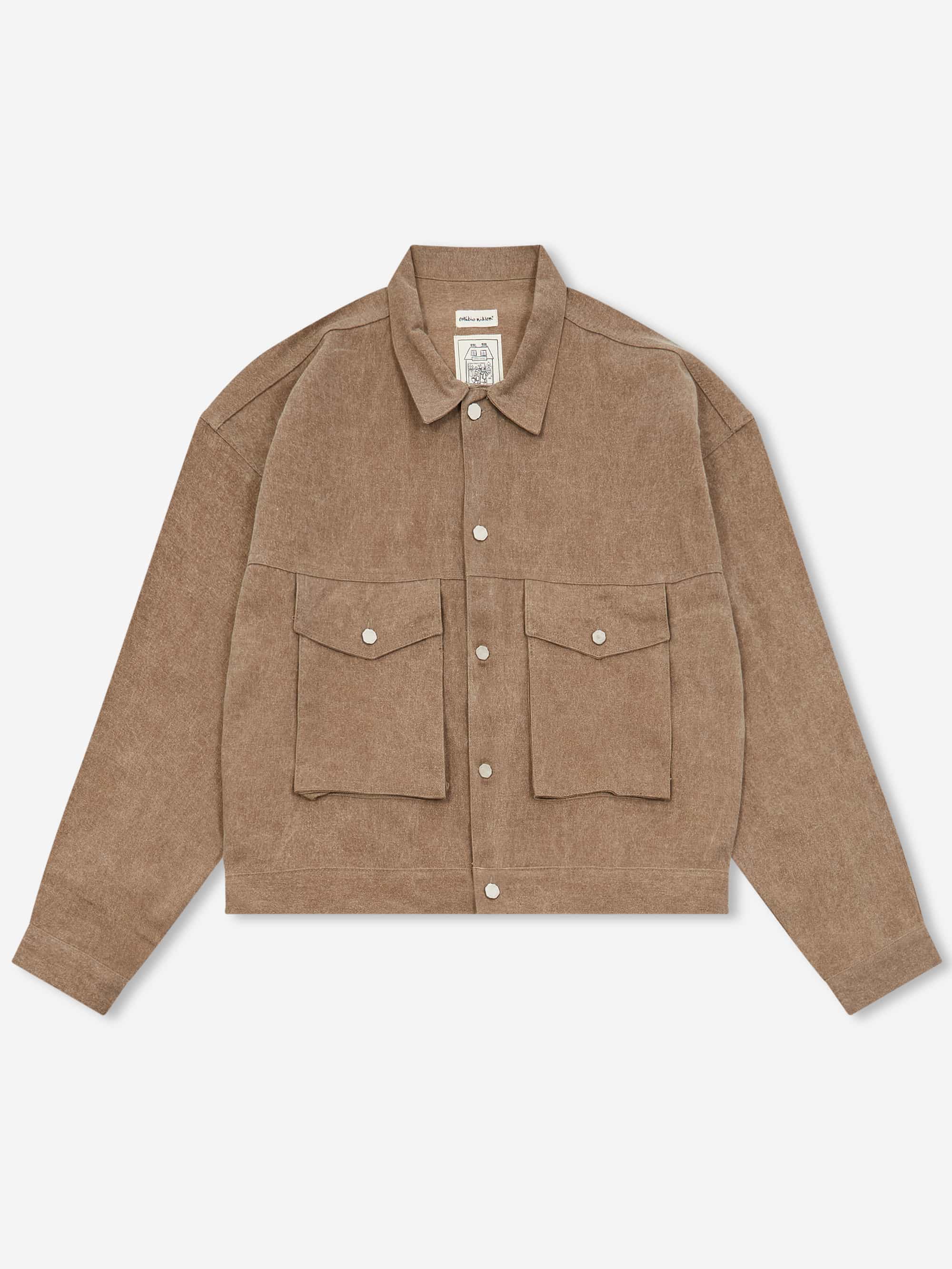 Estudio Niksen Boxy Denim Trucker - Brown