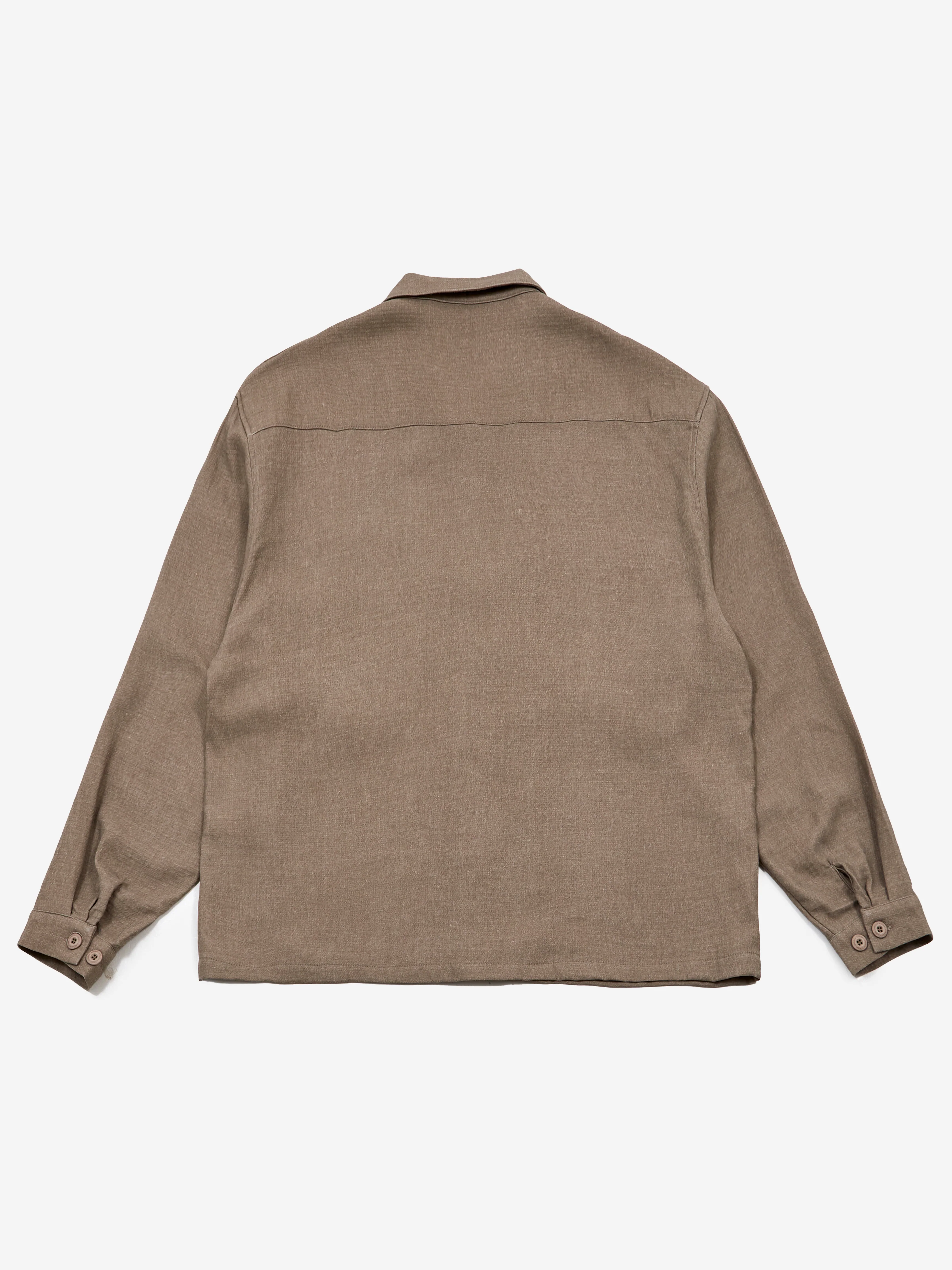Estudio Niksen Boxy Pocket Shirt - Taupe - Image 4