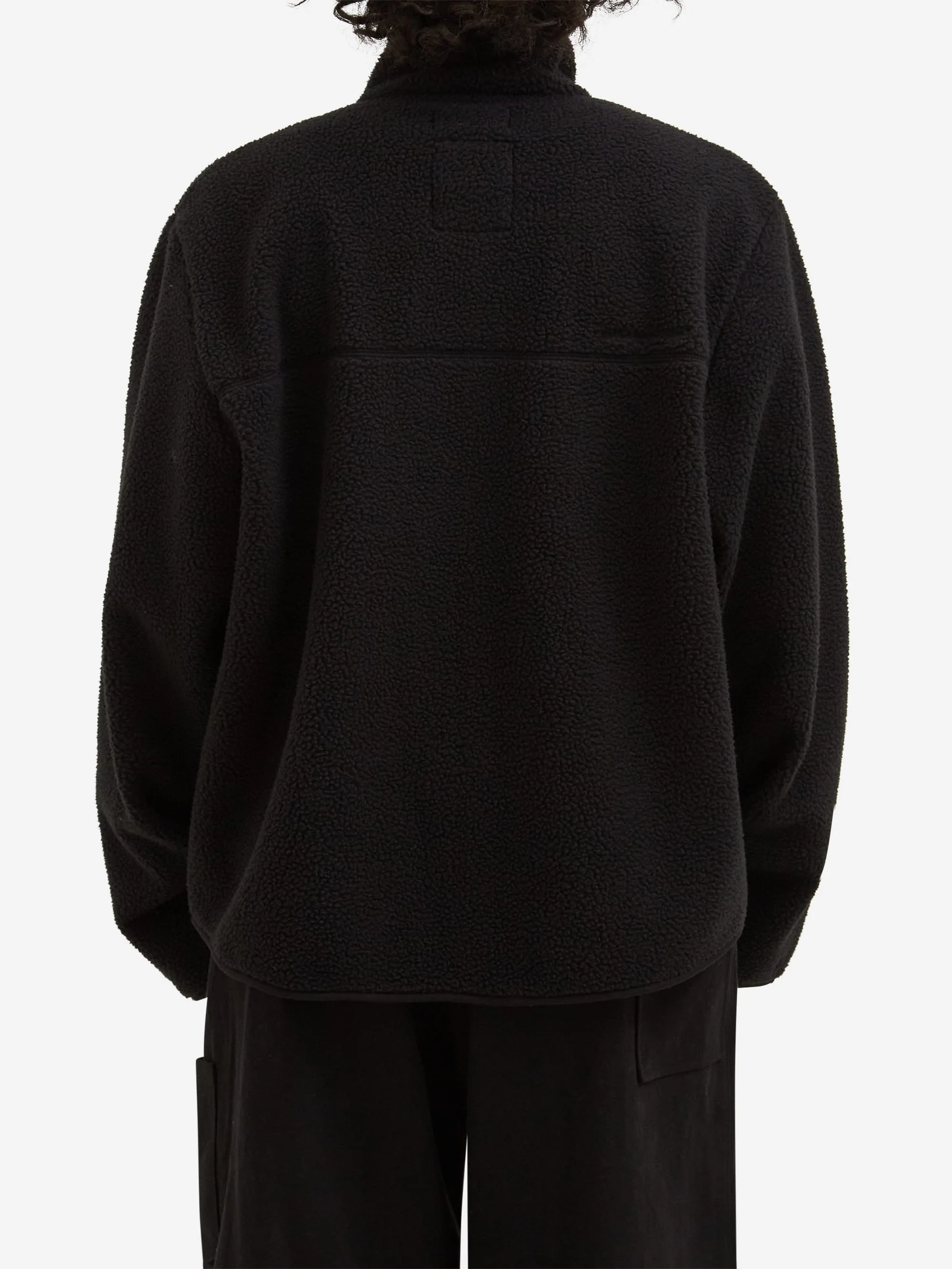 Estudio Niksen Boxy Wide Fleece - Black - Image 11