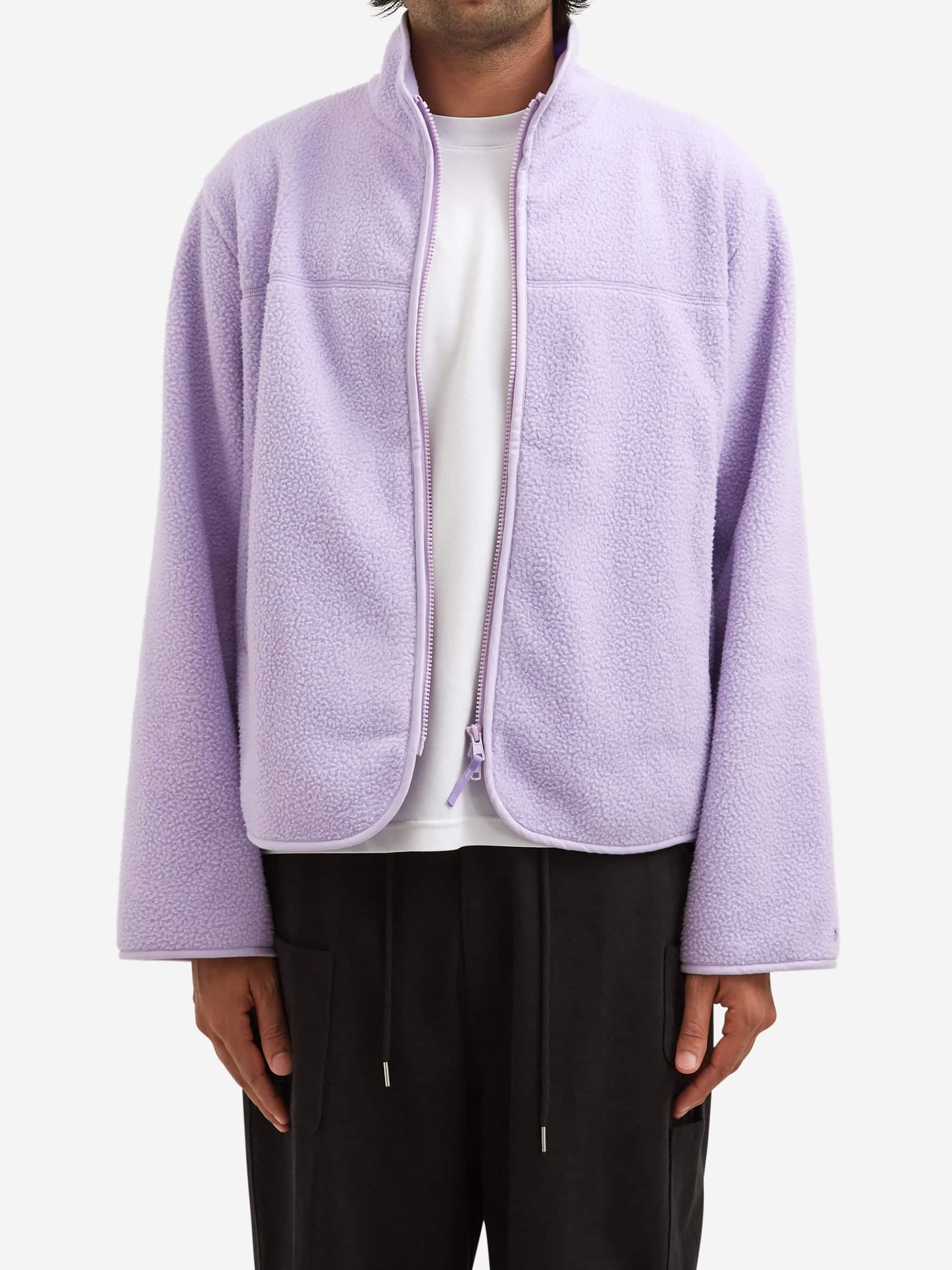 Estudio Niksen Boxy Wide Fleece - Lilac - Image 2