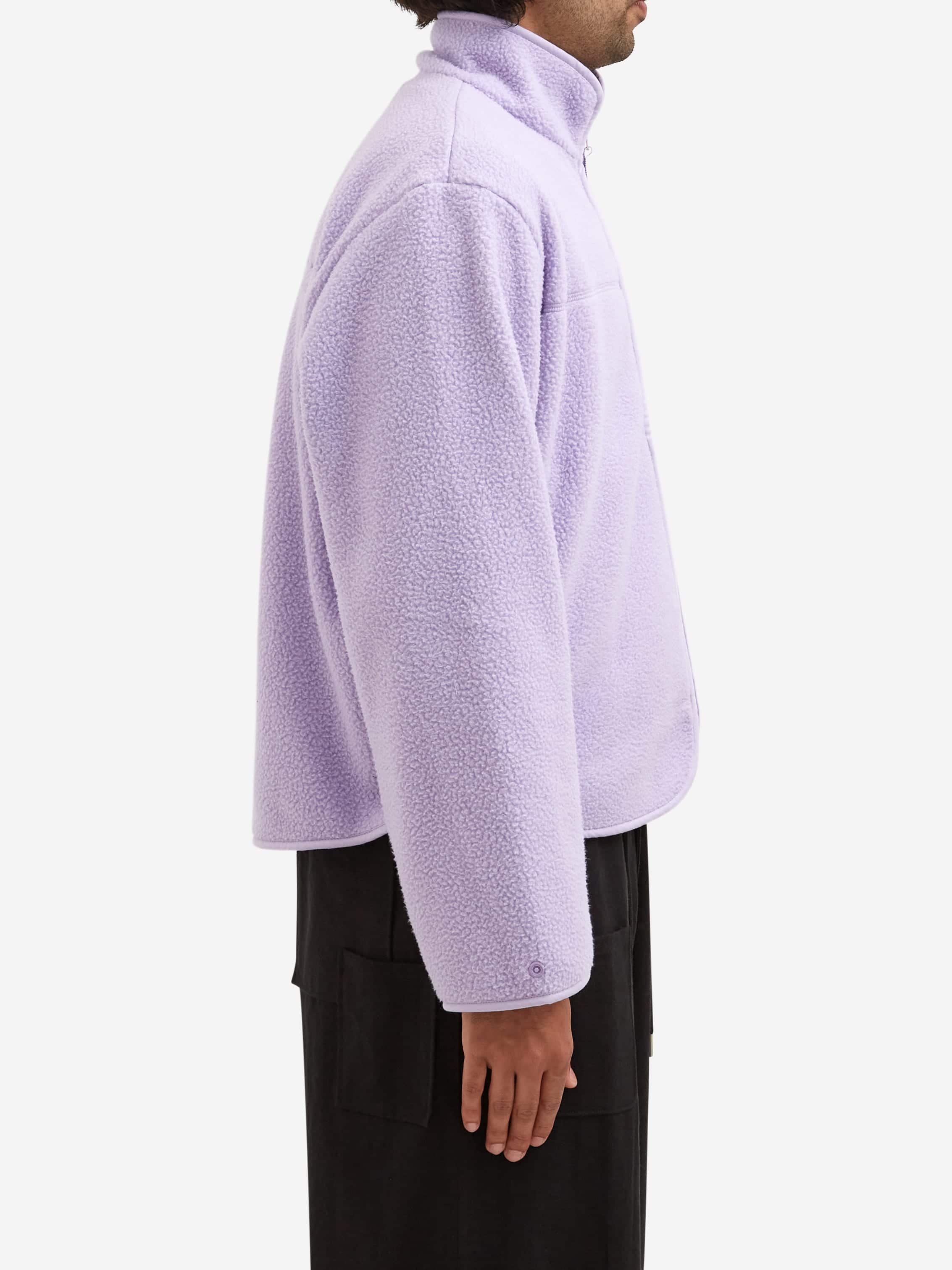 Estudio Niksen Boxy Wide Fleece - Lilac - Image 4