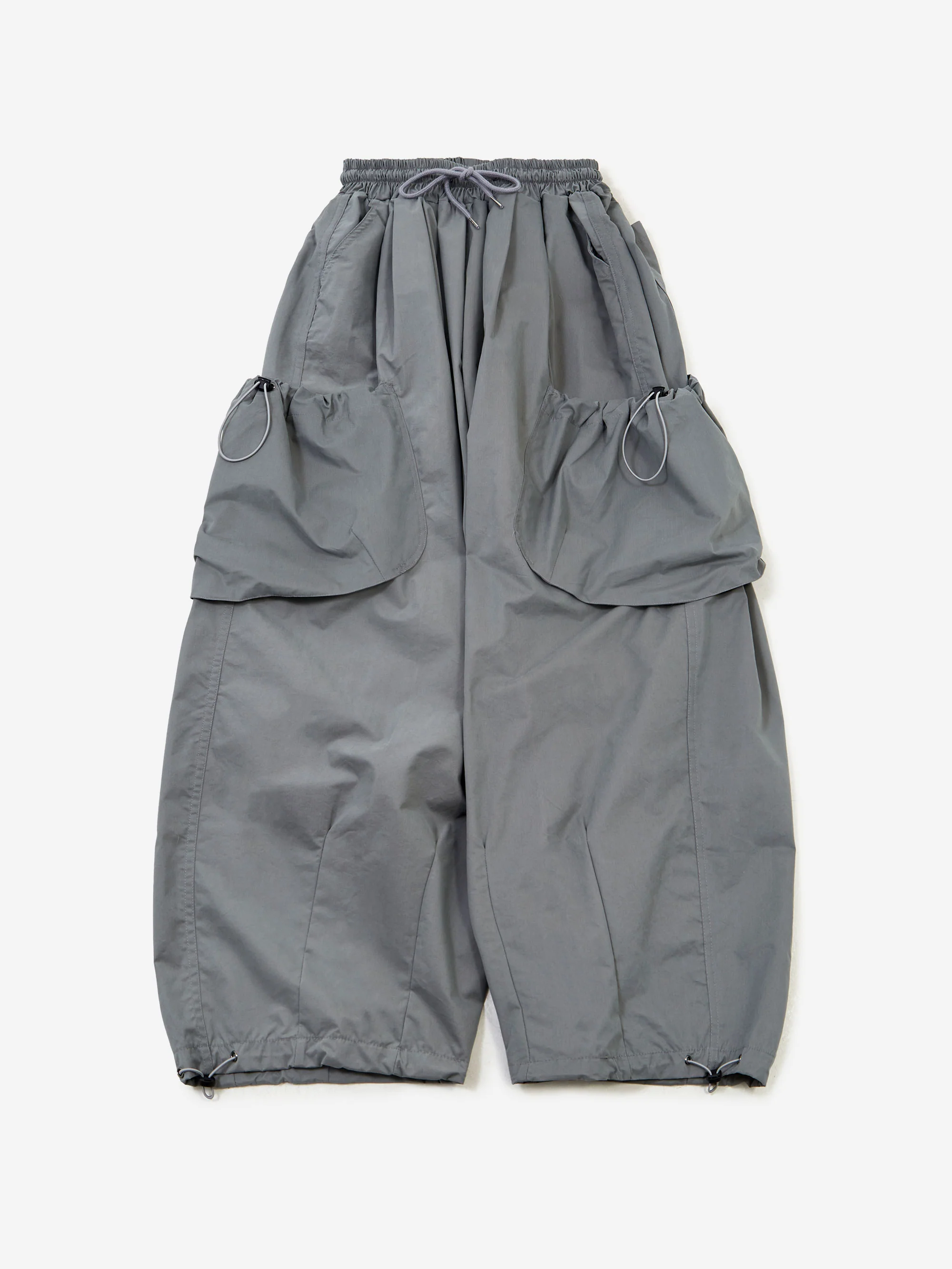 Estudio Niksen Bungee-strap Cargo Pants - Grey