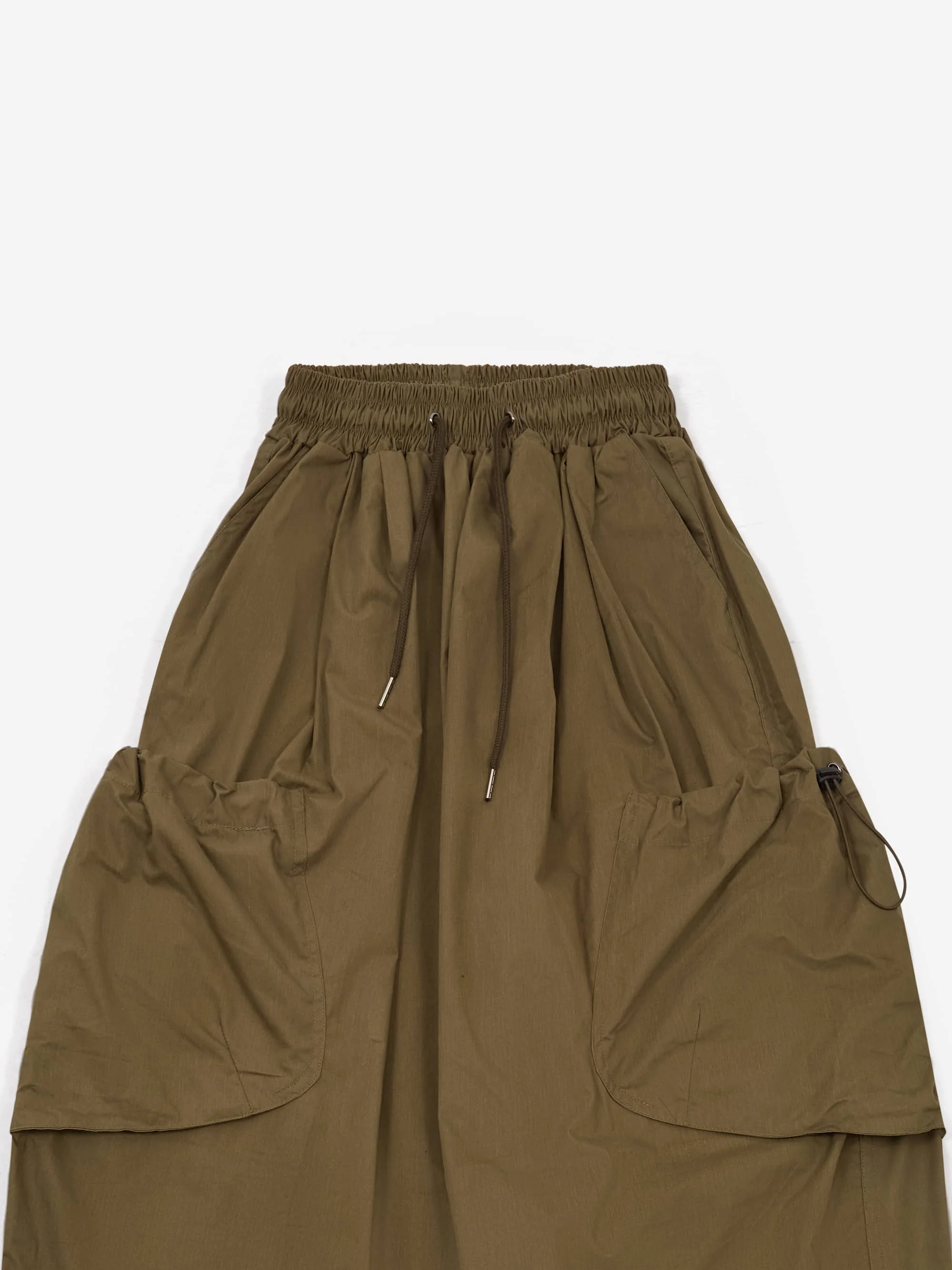Estudio Niksen Bungee Strap Cargo Pants - Khaki - Image 3
