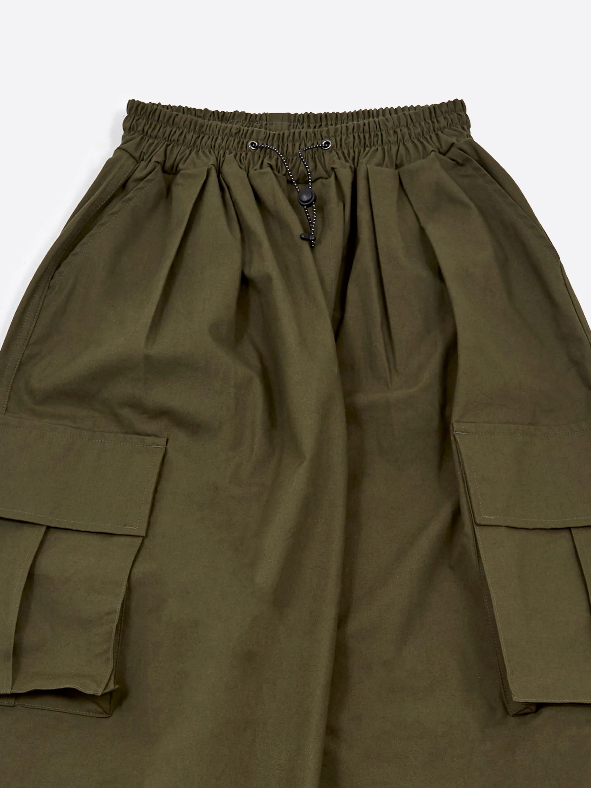 Estudio Niksen Cargo String Balloon Pant - Khaki - Image 3