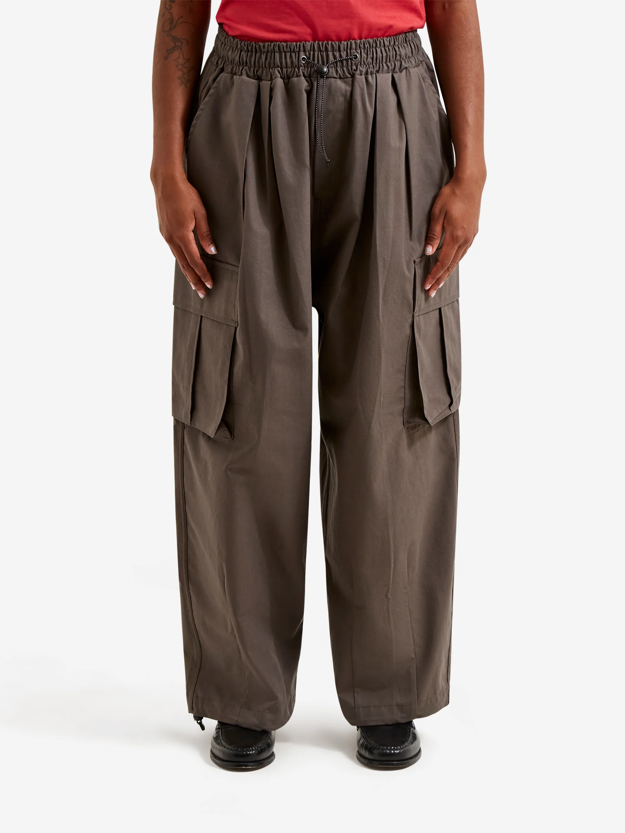 Estudio Niksen Cargo String Balloon Pants W - Grey