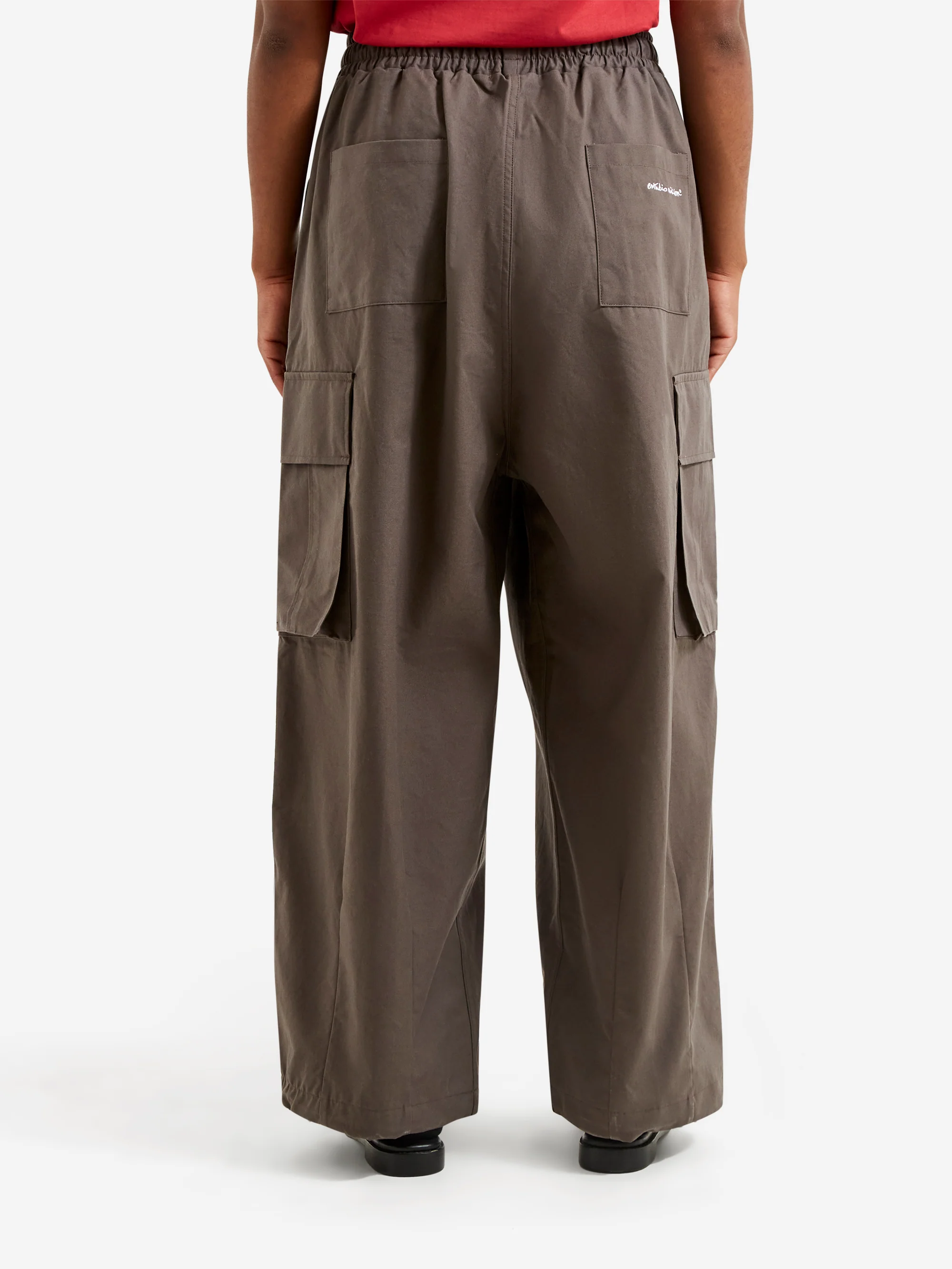 Estudio Niksen Cargo String Balloon Pants W - Grey - Image 3