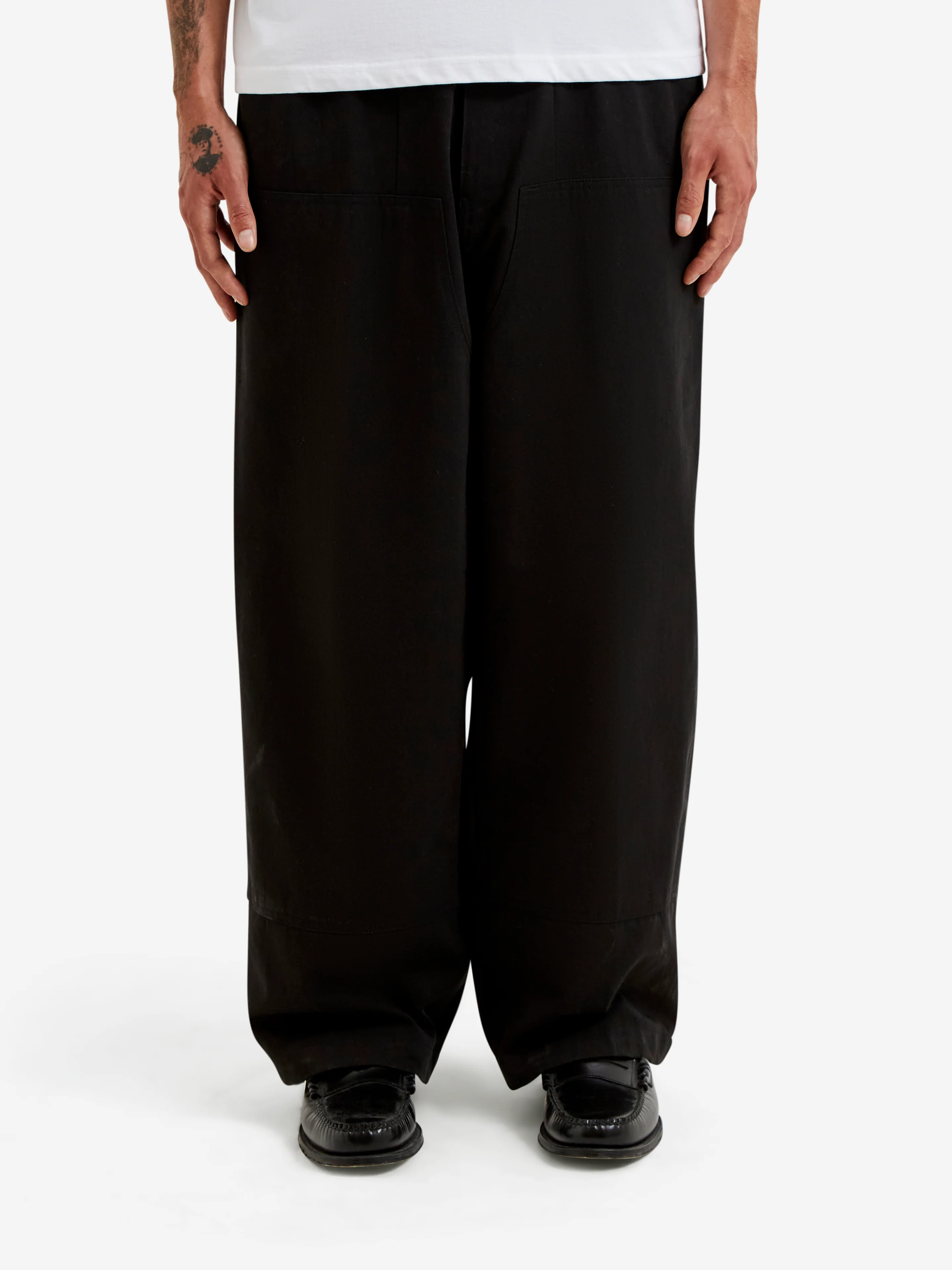Estudio Niksen Carpenter Balloon Pants - Black - Image 2