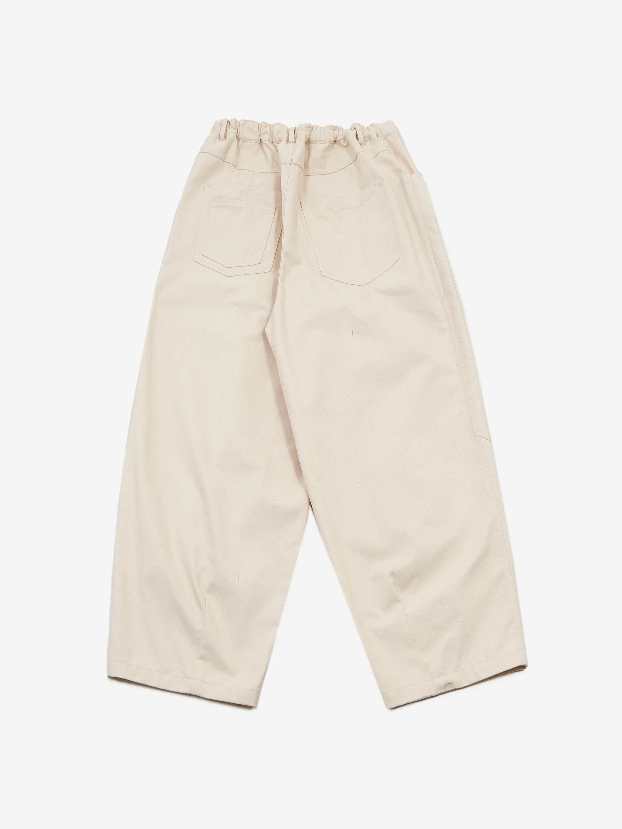 Estudio Niksen Carpenter Balloon Pants - Ivory - Image 4