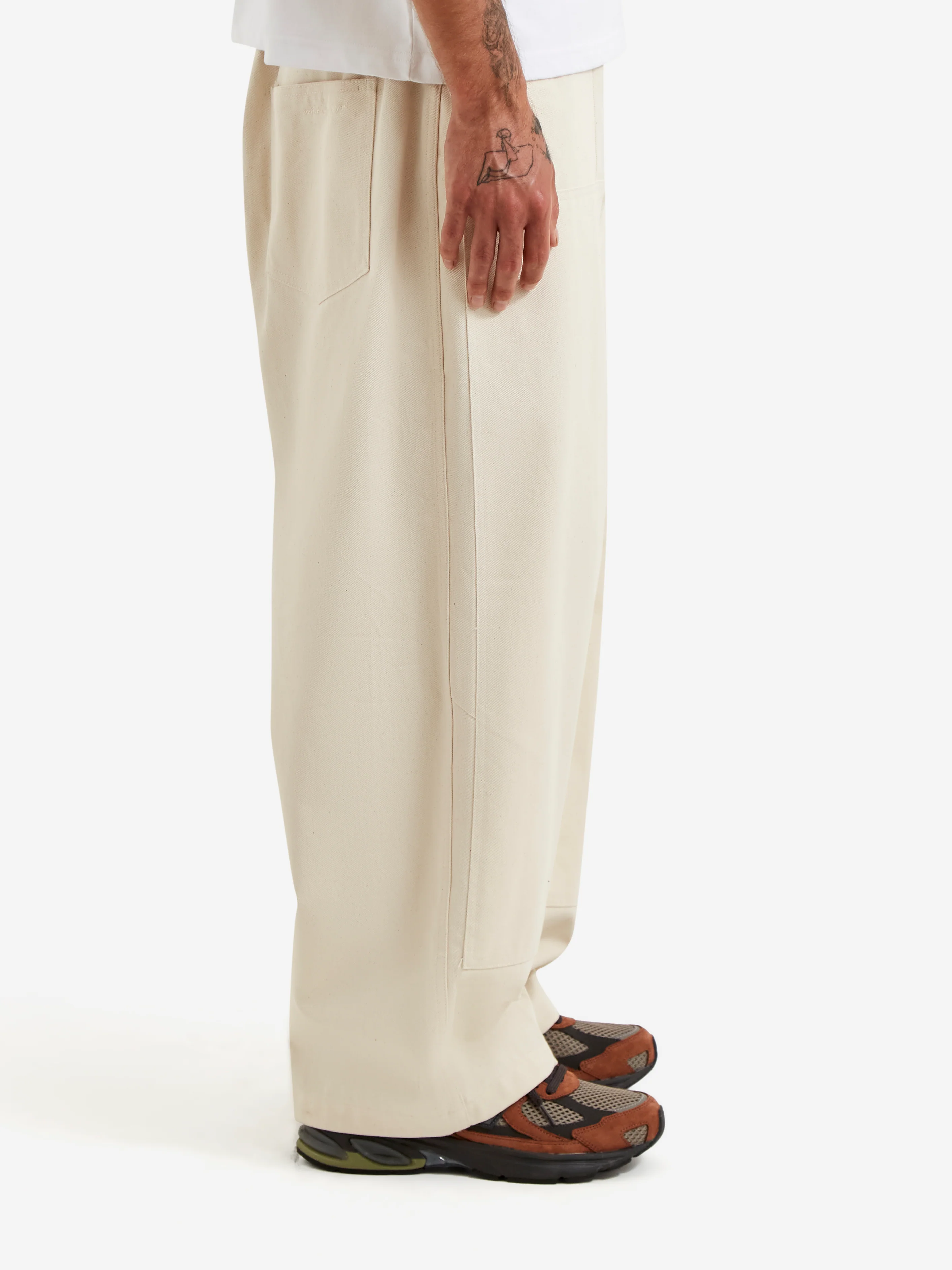 Estudio Niksen Carpenter Balloon Pants - Ivory - Image 5