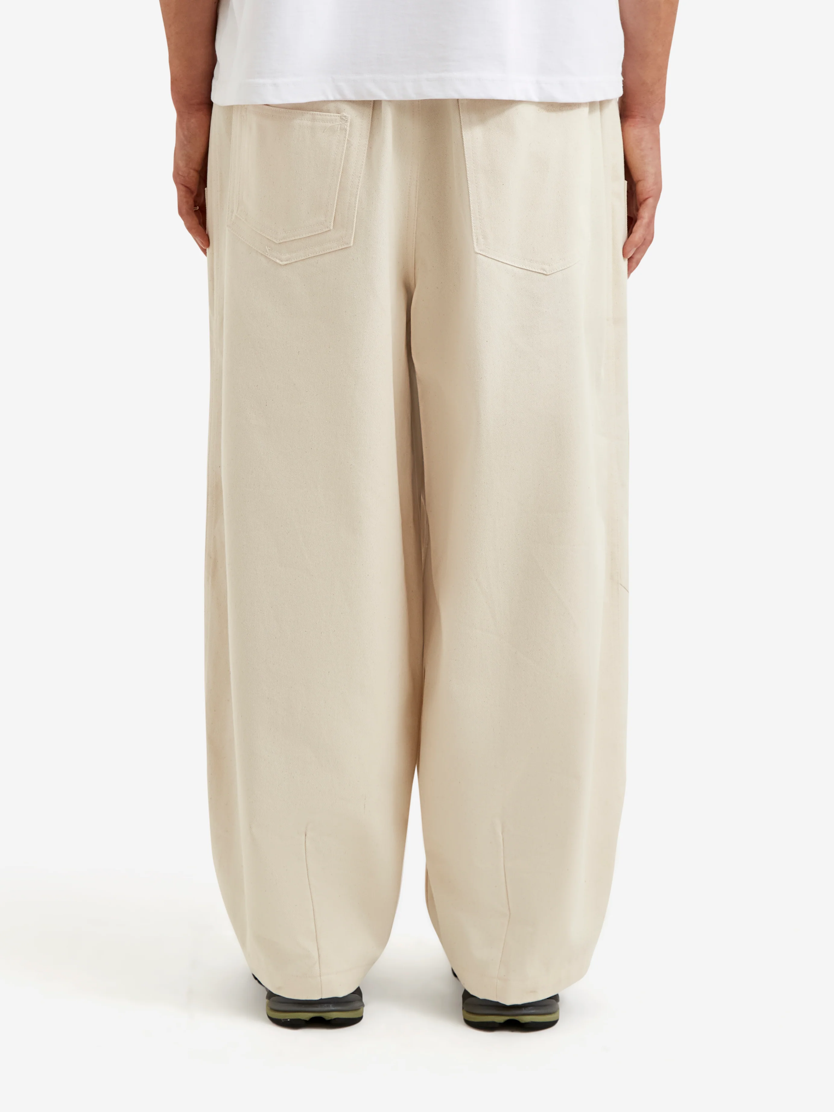 Estudio Niksen Carpenter Balloon Pants - Ivory - Image 6