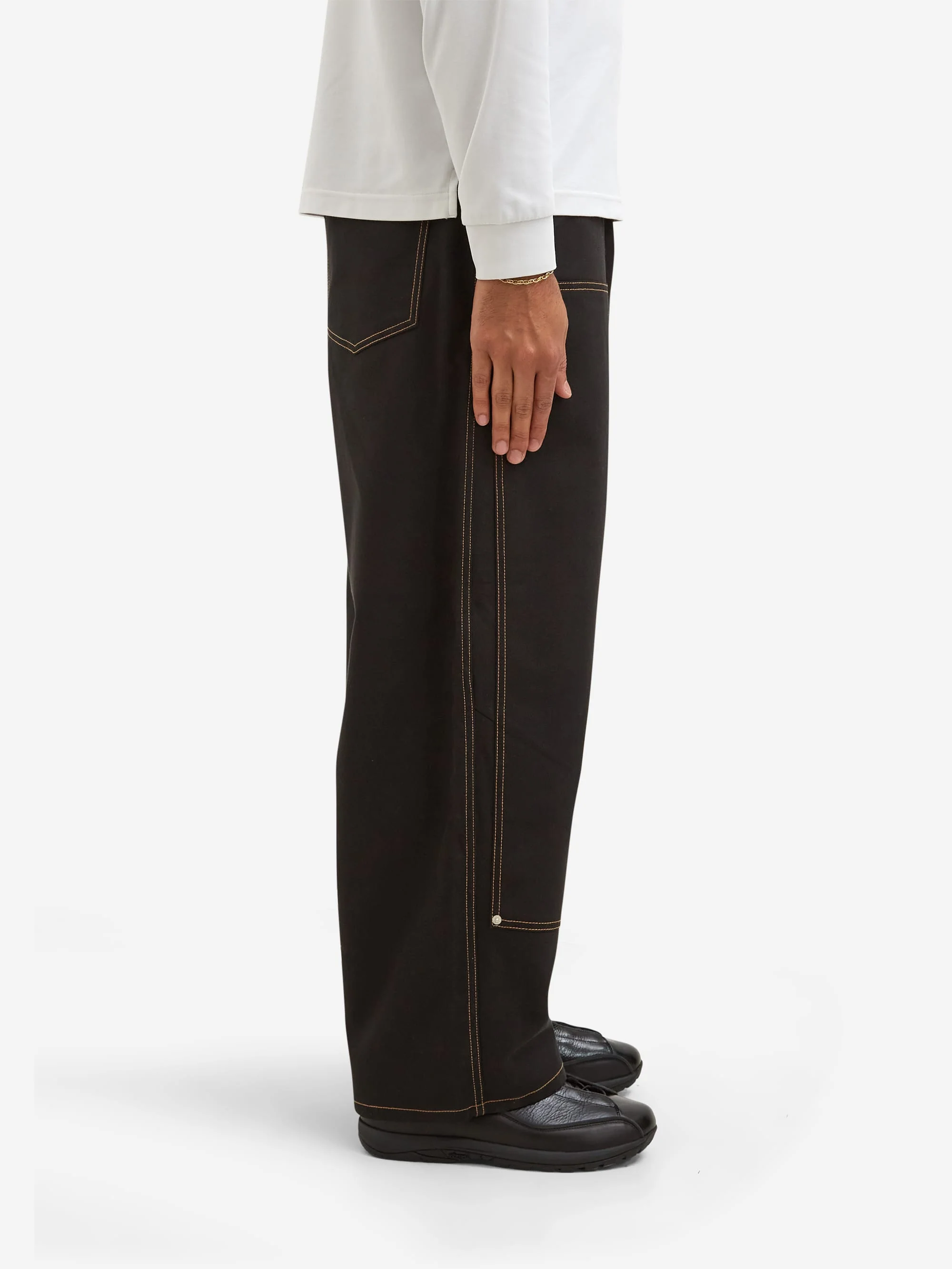 Estudio Niksen Carpenter Balloon Pants V2 - Black - Image 4