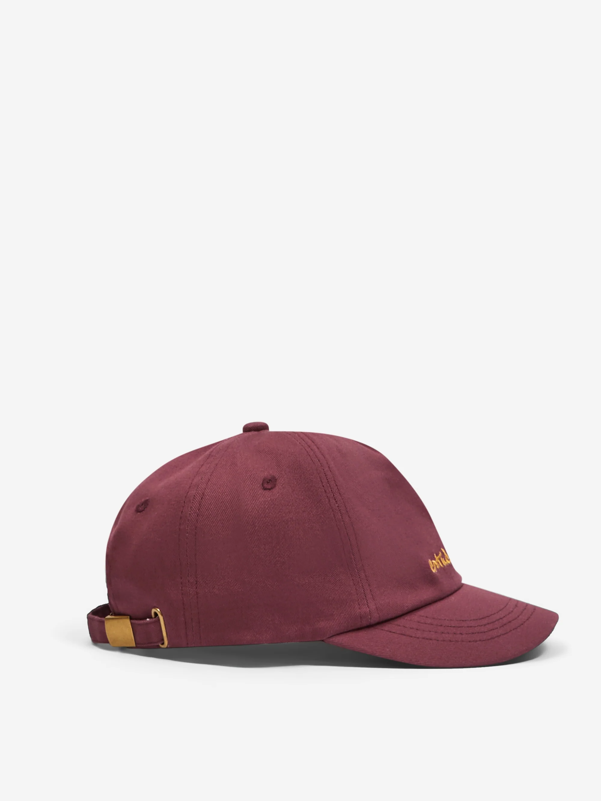 Estudio Niksen Contrast Baseball Cap - Burgundy - Image 3