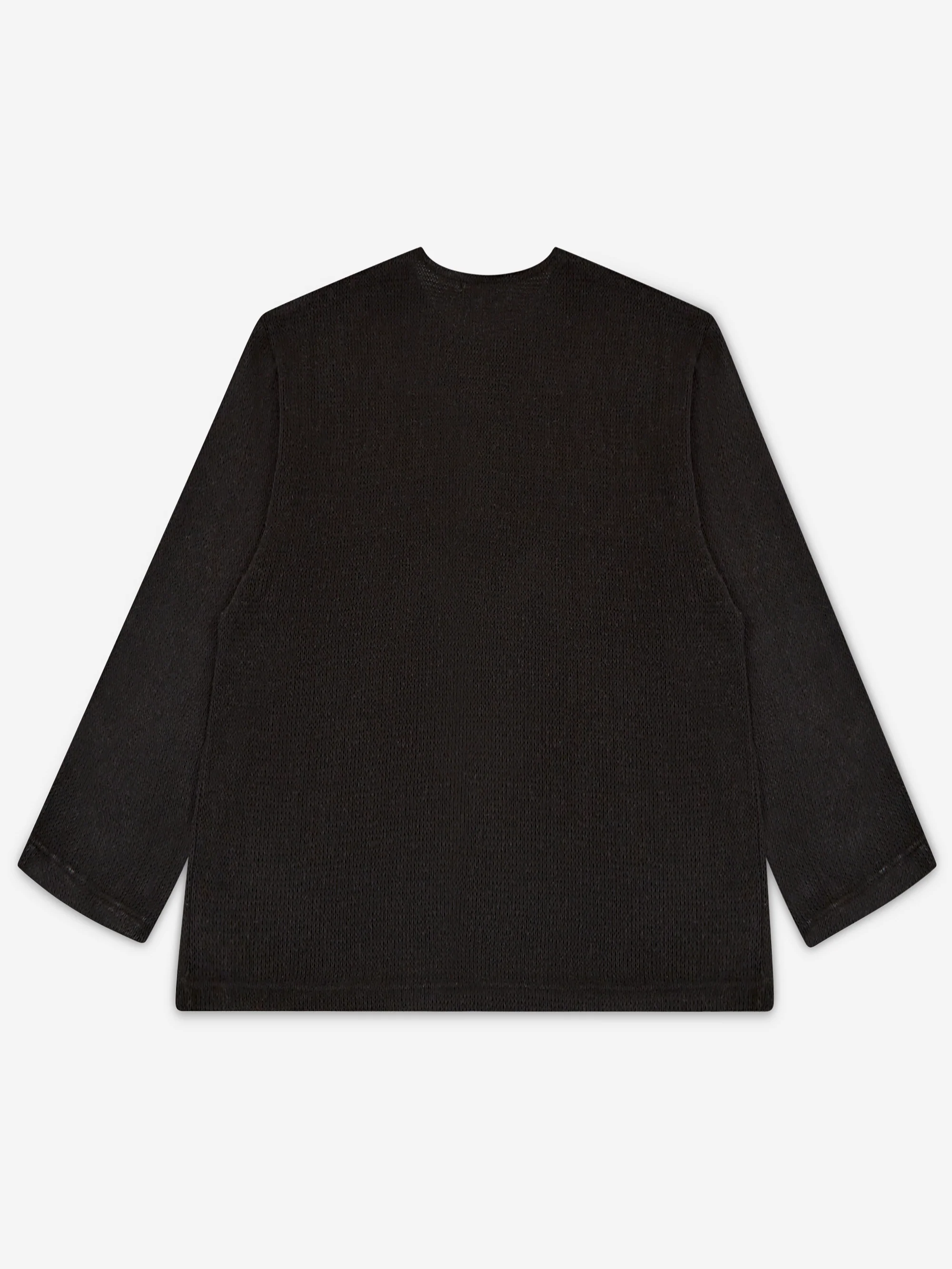Estudio Niksen Crochet Boxy Sweater - Black - Image 4