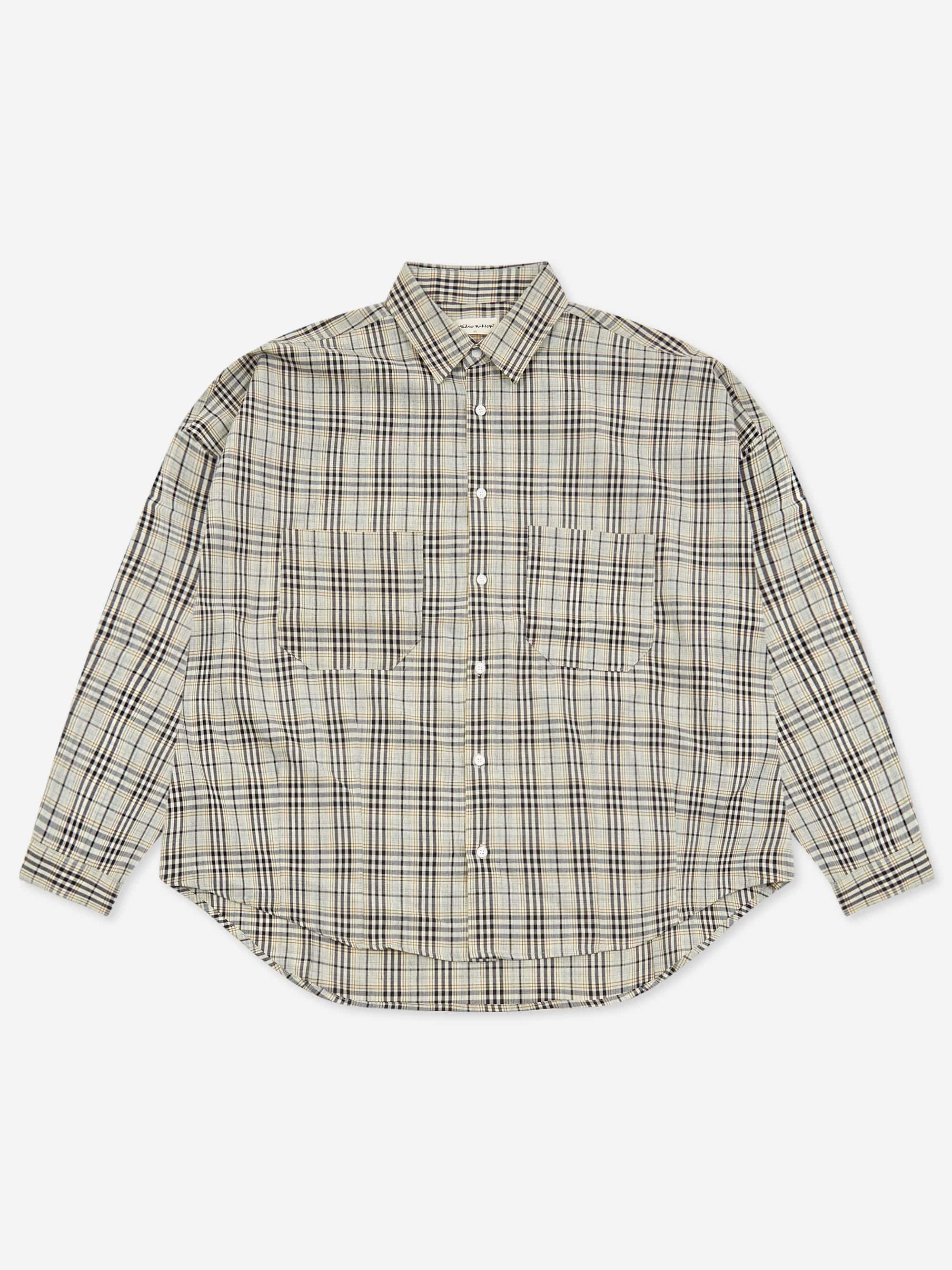 Estudio Niksen Dart Oxford Shirt - Checkered