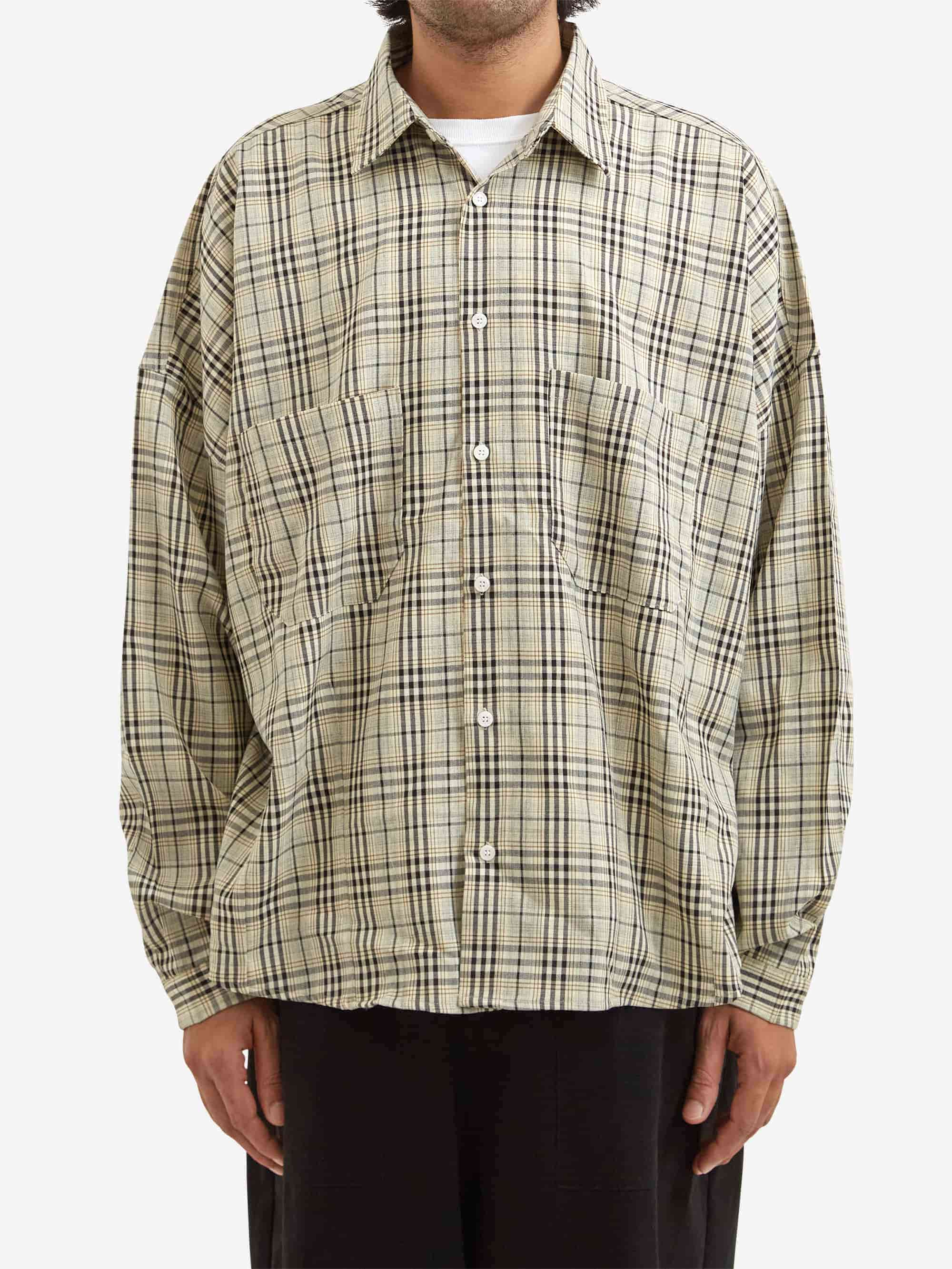 Estudio Niksen Dart Oxford Shirt - Checkered - Image 2