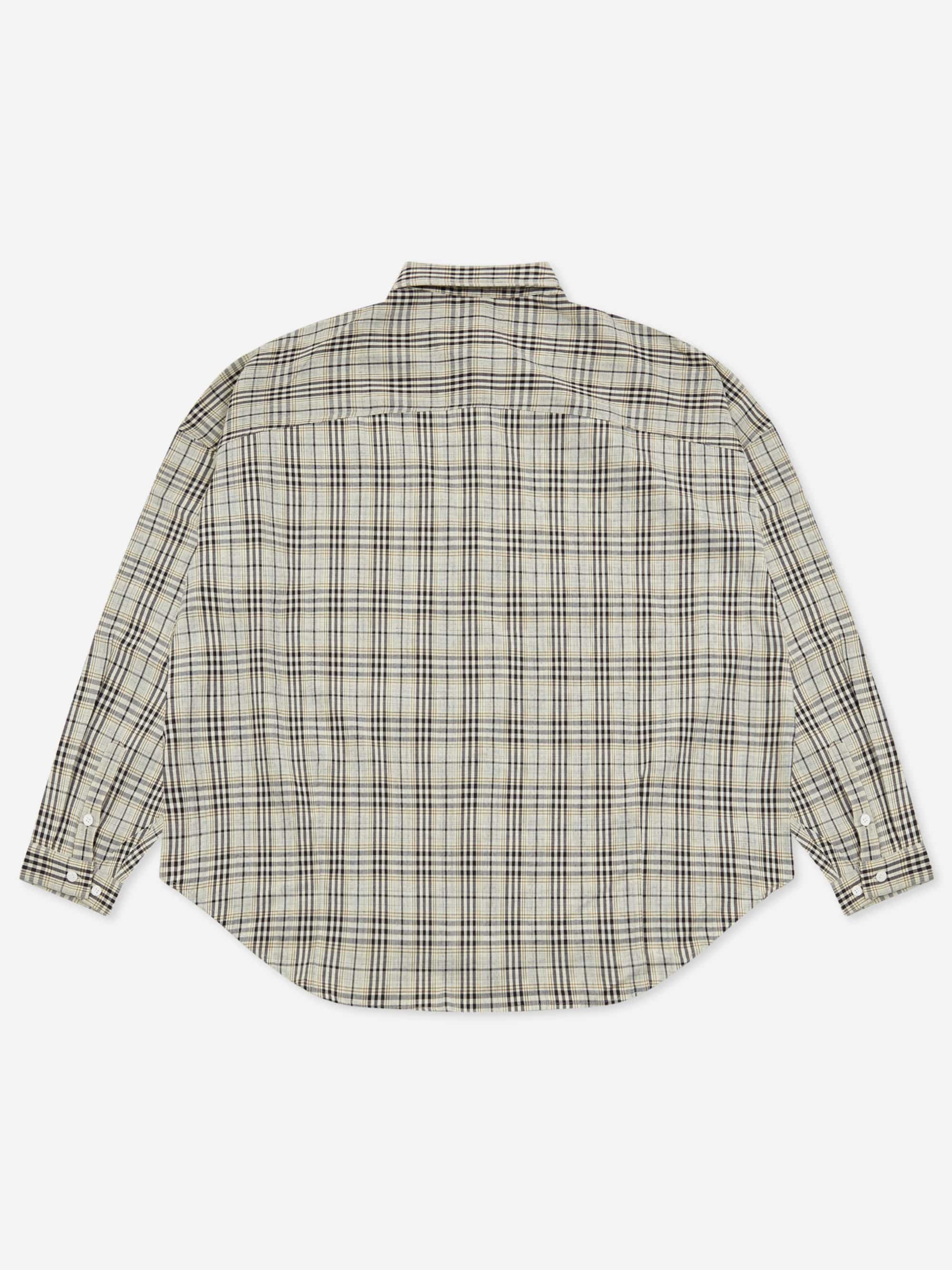 Estudio Niksen Dart Oxford Shirt - Checkered - Image 4