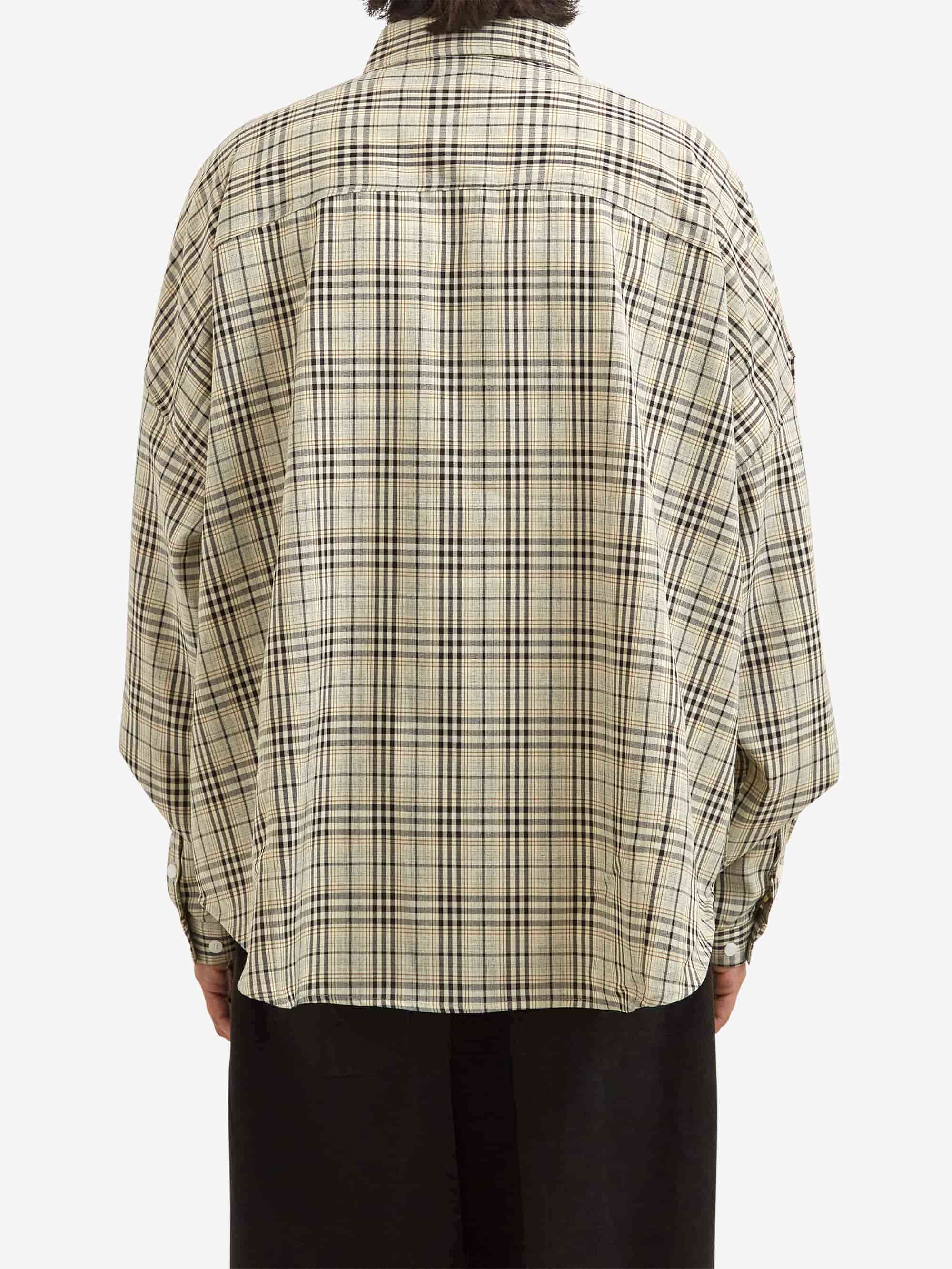 Estudio Niksen Dart Oxford Shirt - Checkered - Image 6