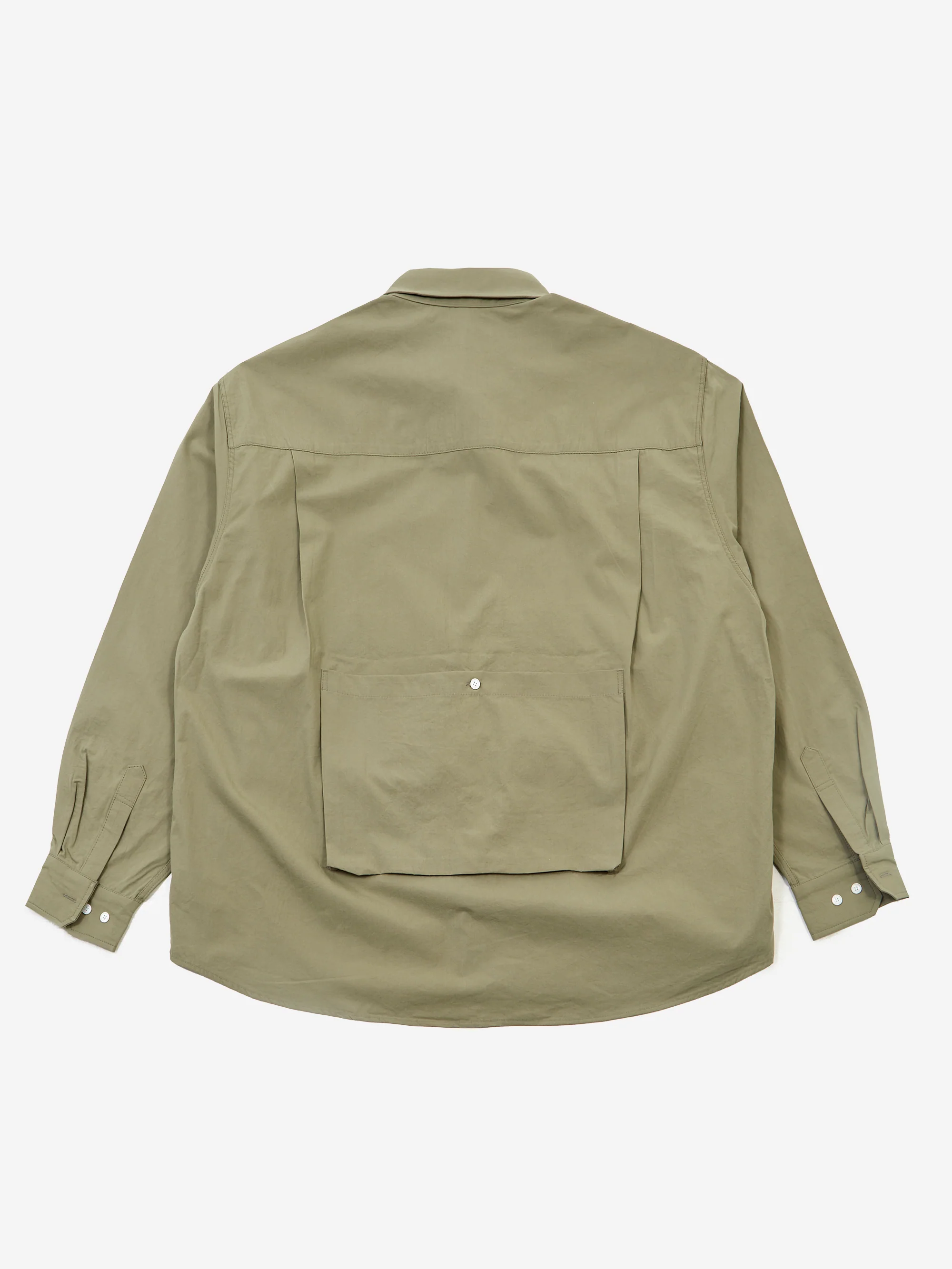 Estudio Niksen Five-Pocket Button Shirt - Khaki - Image 4