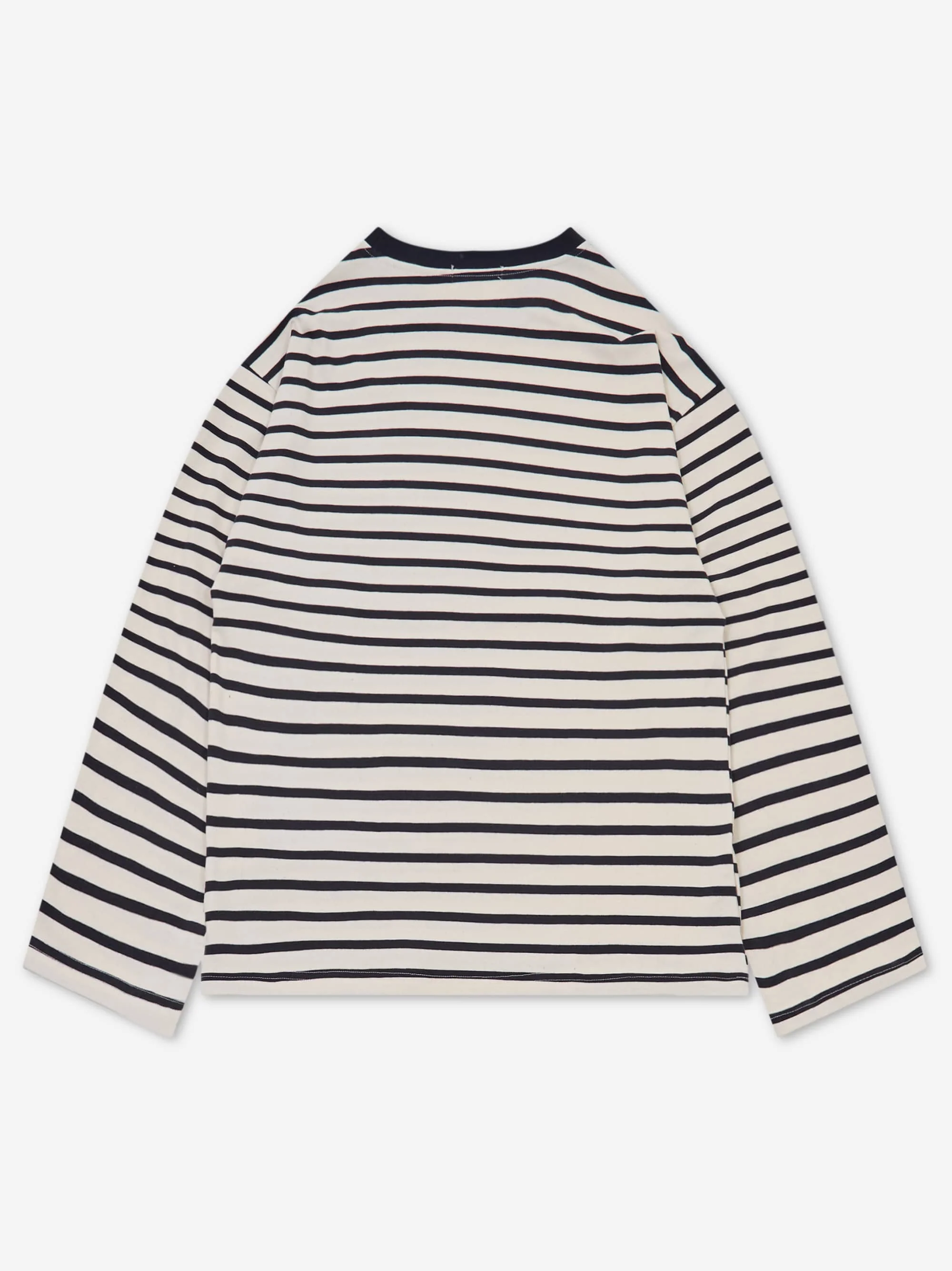 Estudio Niksen Longsleeve Stripe Top - Navy - Image 4